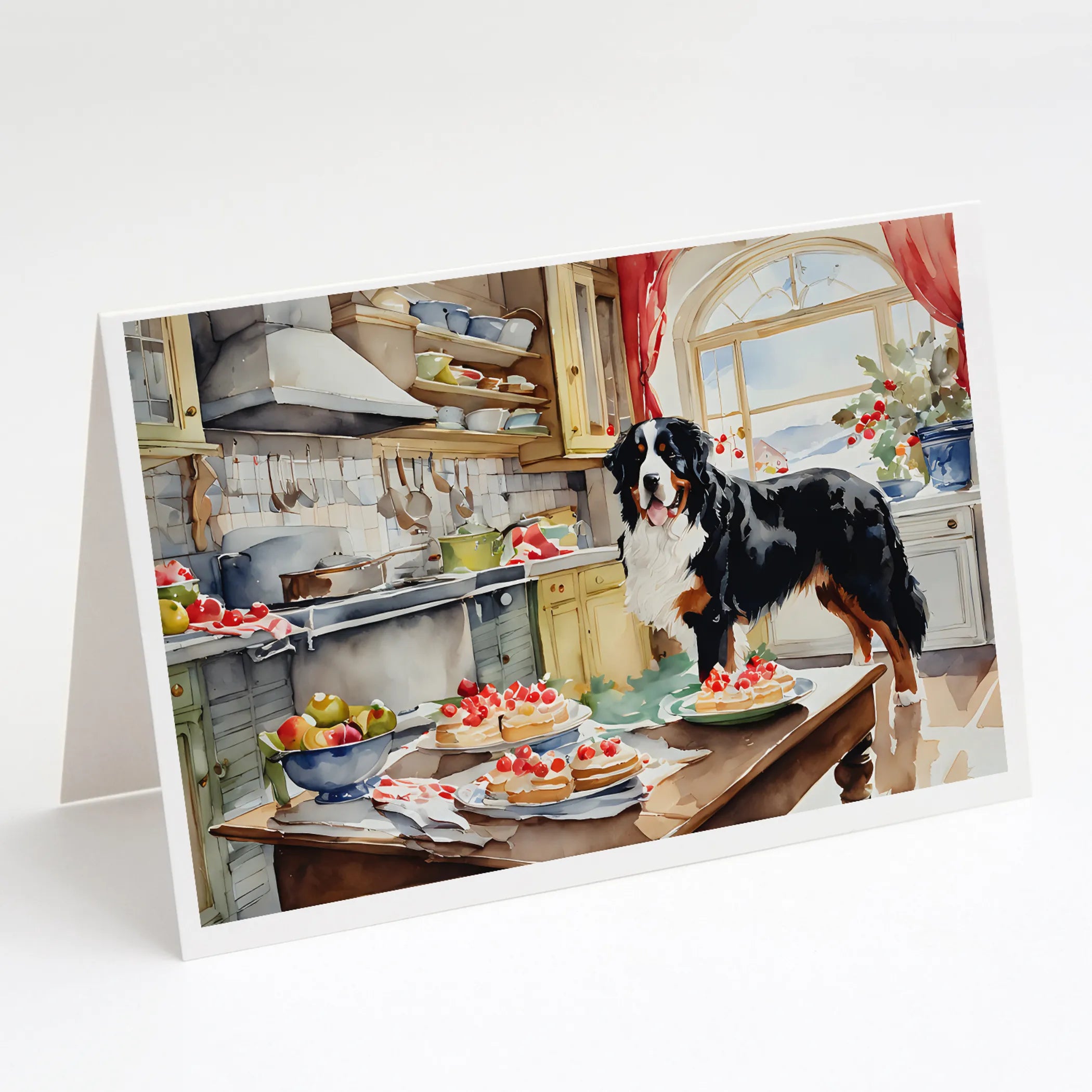 Christmas Cookies Greeting Cards  - Size: 5X7 | Pack Of: 8 | Collection name: Christmas cookies