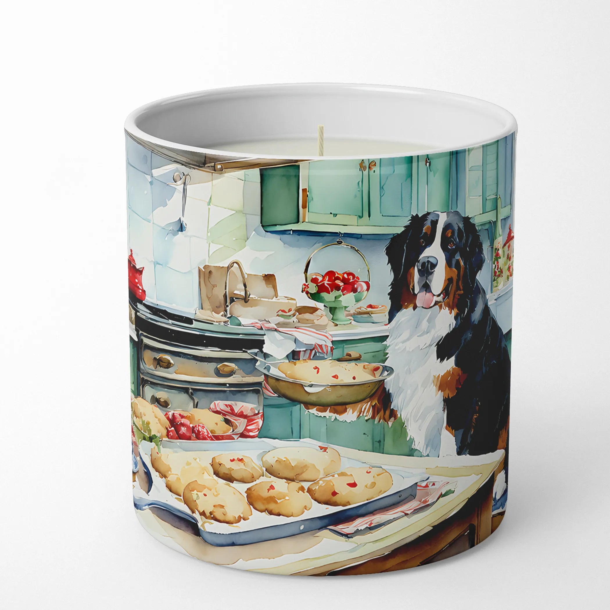 Christmas Cookies Decorative Soy Candle - Size: 10 OZ | Pack Of: 1 | Collection name: Christmas cookies