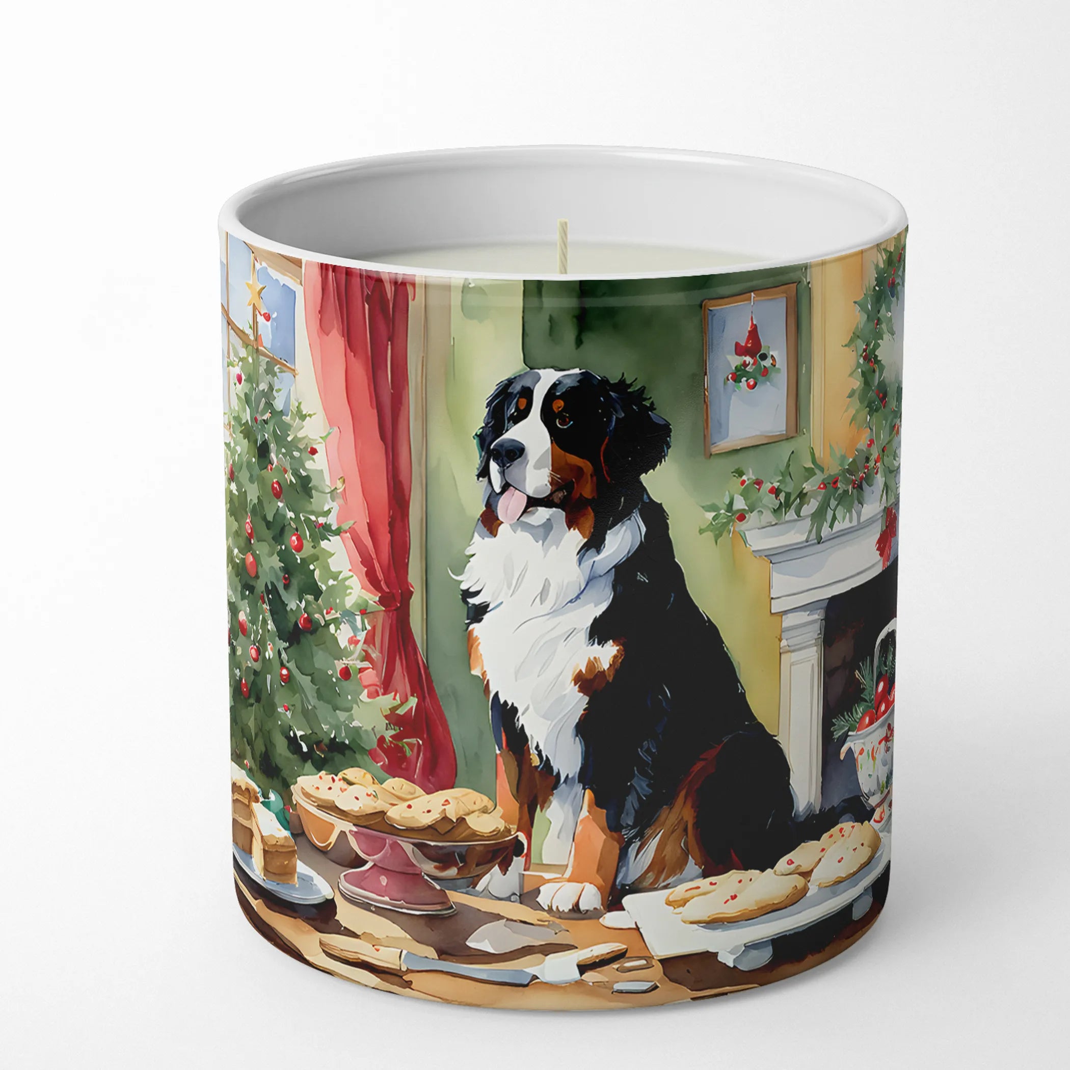 Christmas Cookies Decorative Soy Candle - Size: 10 OZ | Pack Of: 1 | Collection name: Christmas cookies