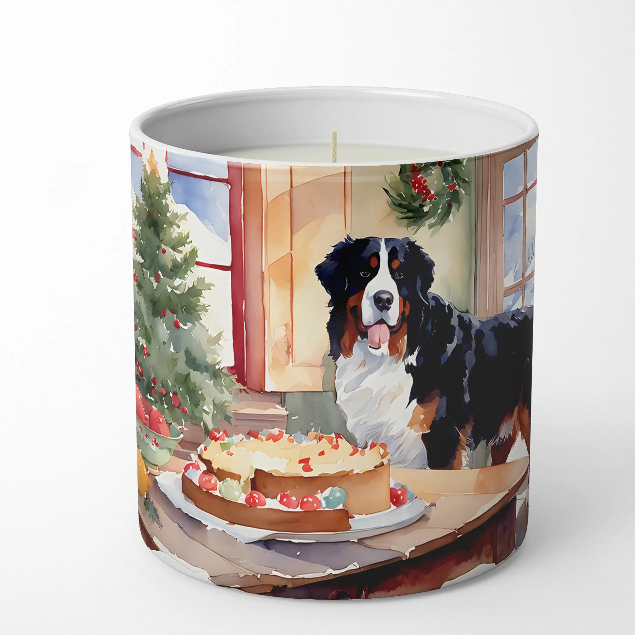 Christmas Cookies Decorative Soy Candle - Size: 10 OZ | Pack Of: 1 | Collection name: Christmas cookies