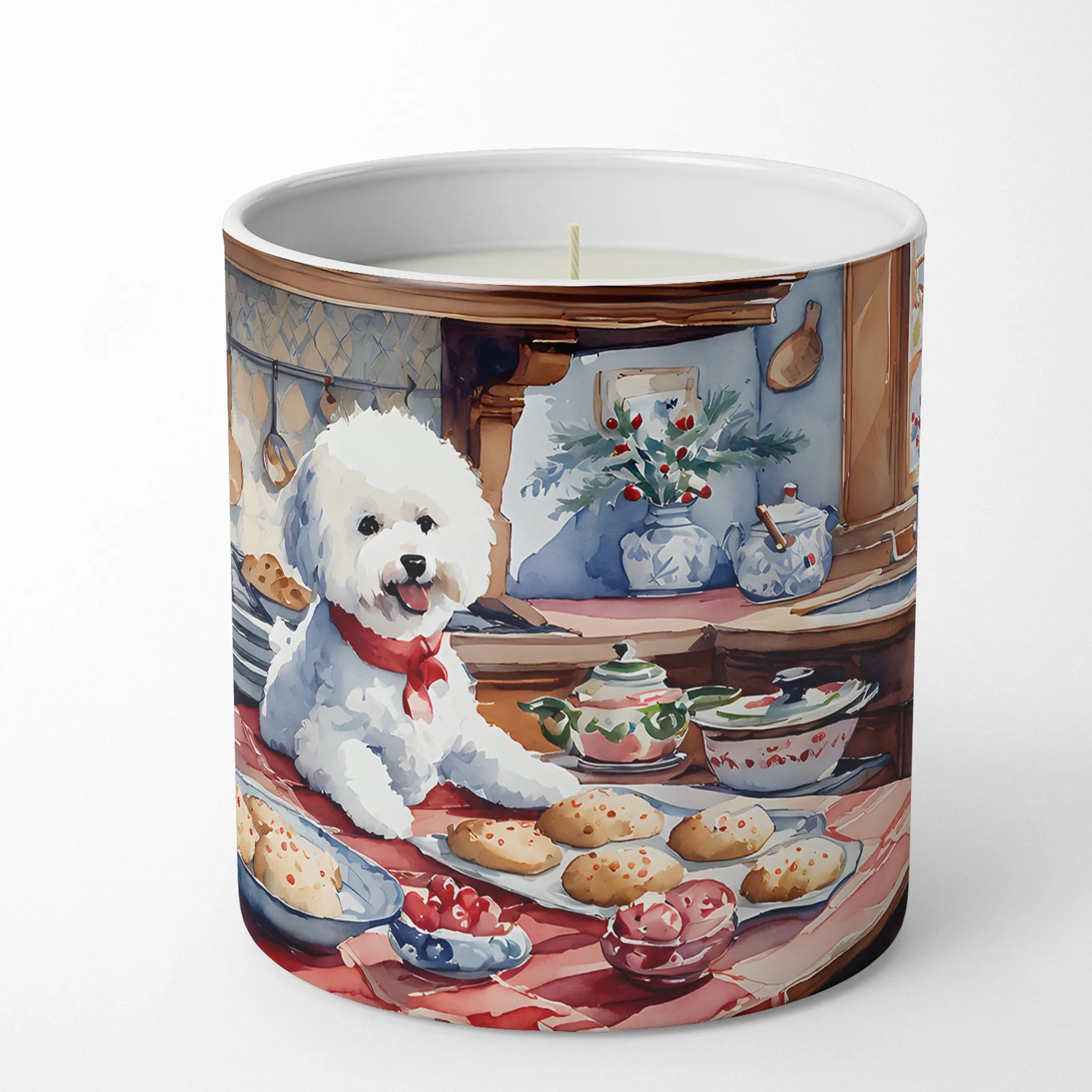 Christmas Cookies Decorative Soy Candle - Size: 10 OZ | Pack Of: 1 | Collection name: Christmas cookies