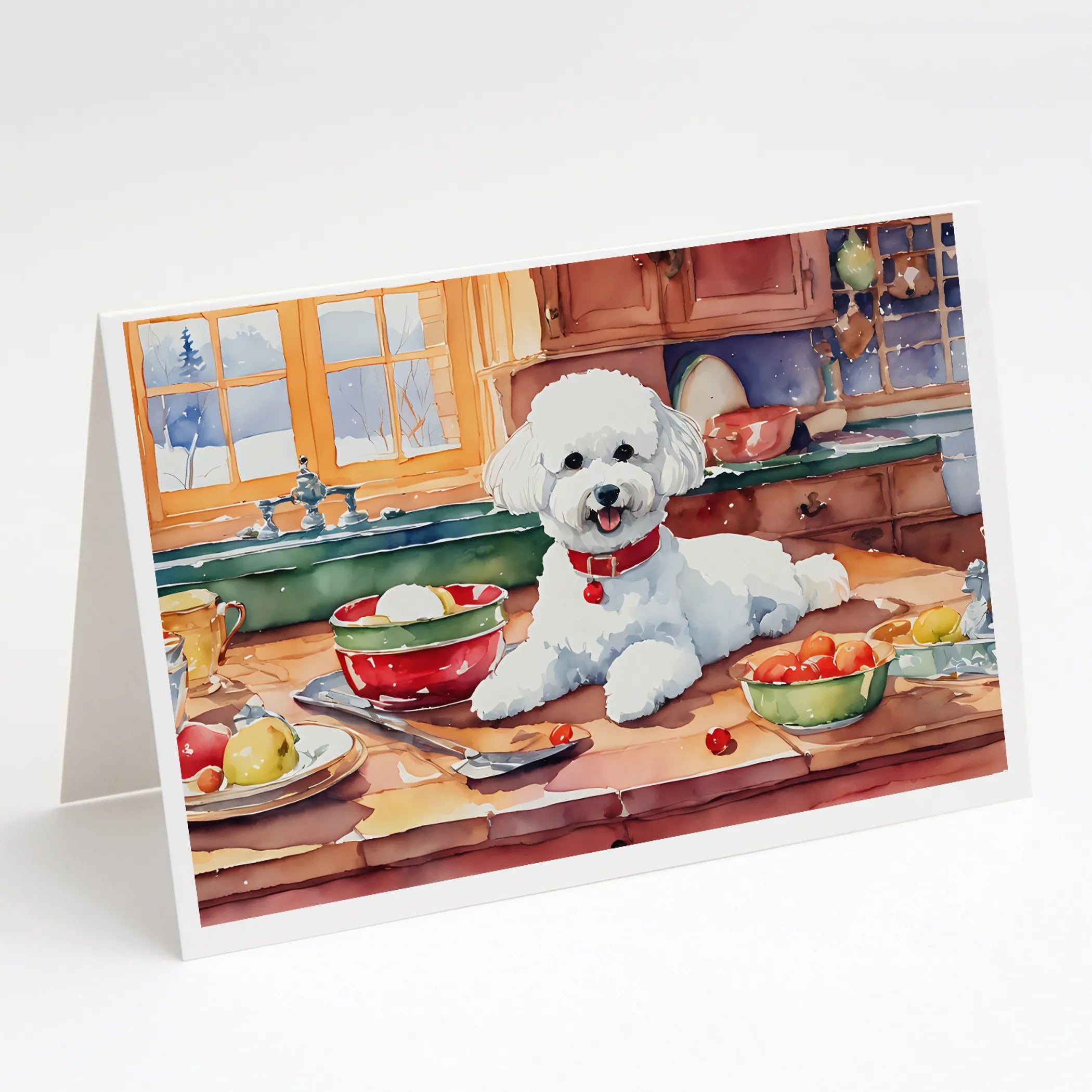 Christmas Cookies Greeting Cards  - Size: 5X7 | Pack Of: 8 | Collection name: Christmas cookies