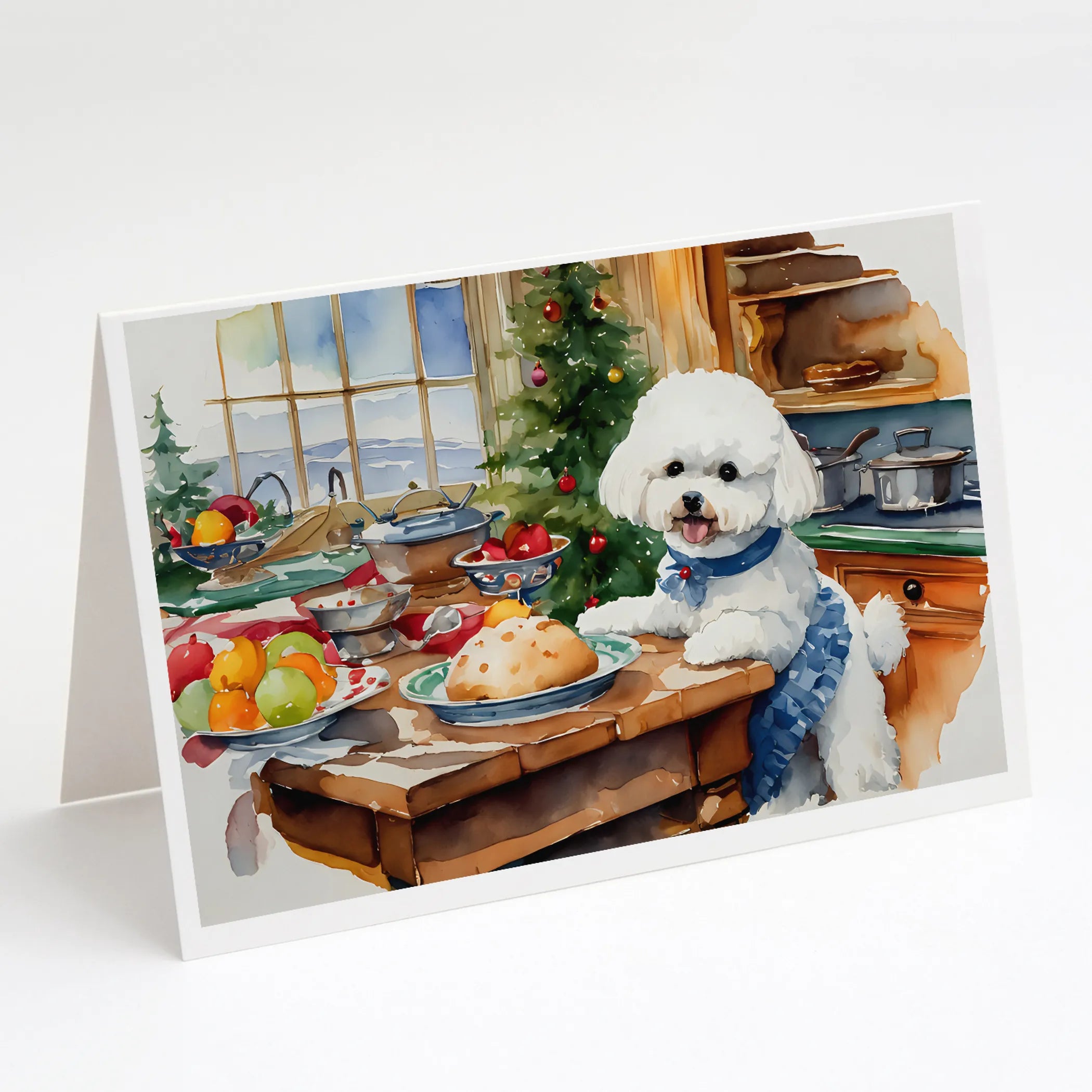 Christmas Cookies Greeting Cards  - Size: 5X7 | Pack Of: 8 | Collection name: Christmas cookies