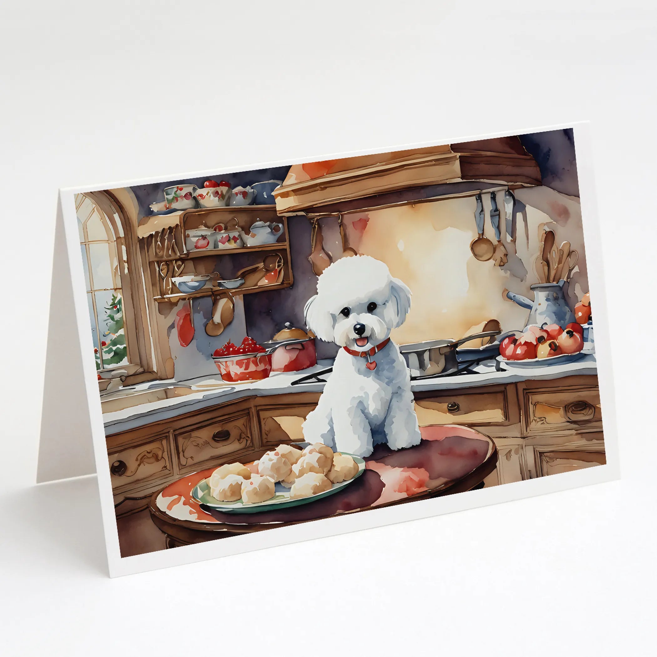 Christmas Cookies Greeting Cards  - Size: 5X7 | Pack Of: 8 | Collection name: Christmas cookies