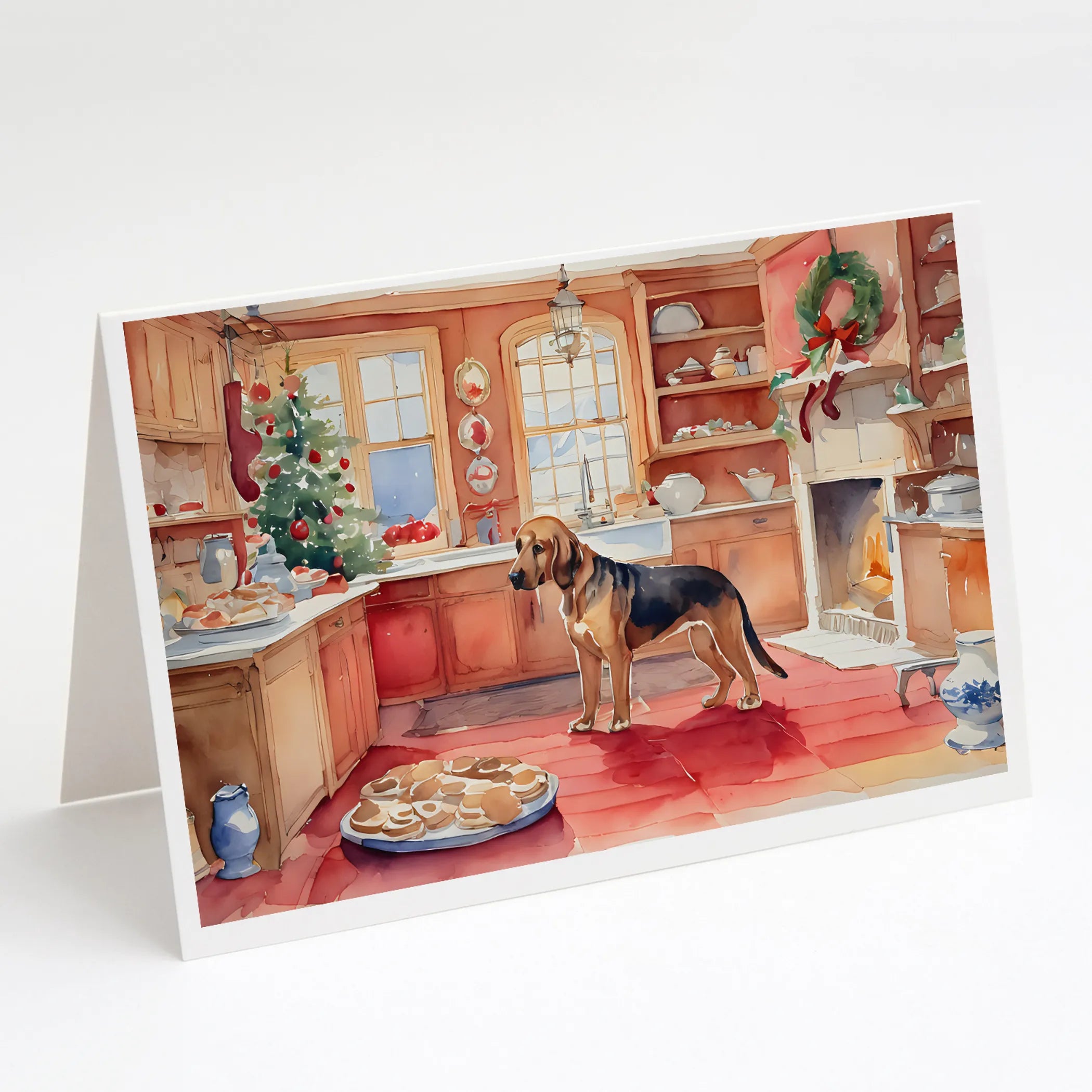 Christmas Cookies Greeting Cards  - Size: 5X7 | Pack Of: 8 | Collection name: Christmas cookies