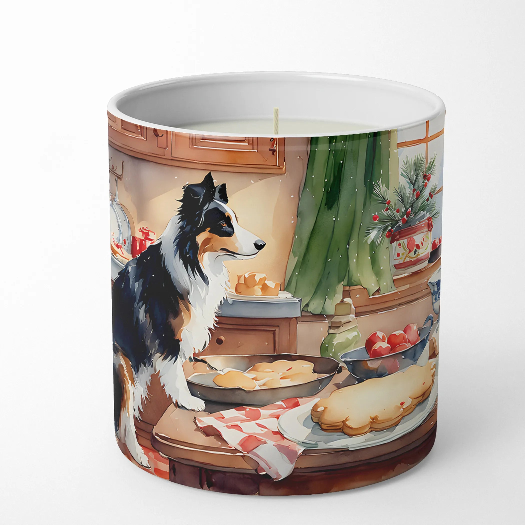 Christmas Cookies Decorative Soy Candle - Size: 10 OZ | Pack Of: 1 | Collection name: Christmas cookies
