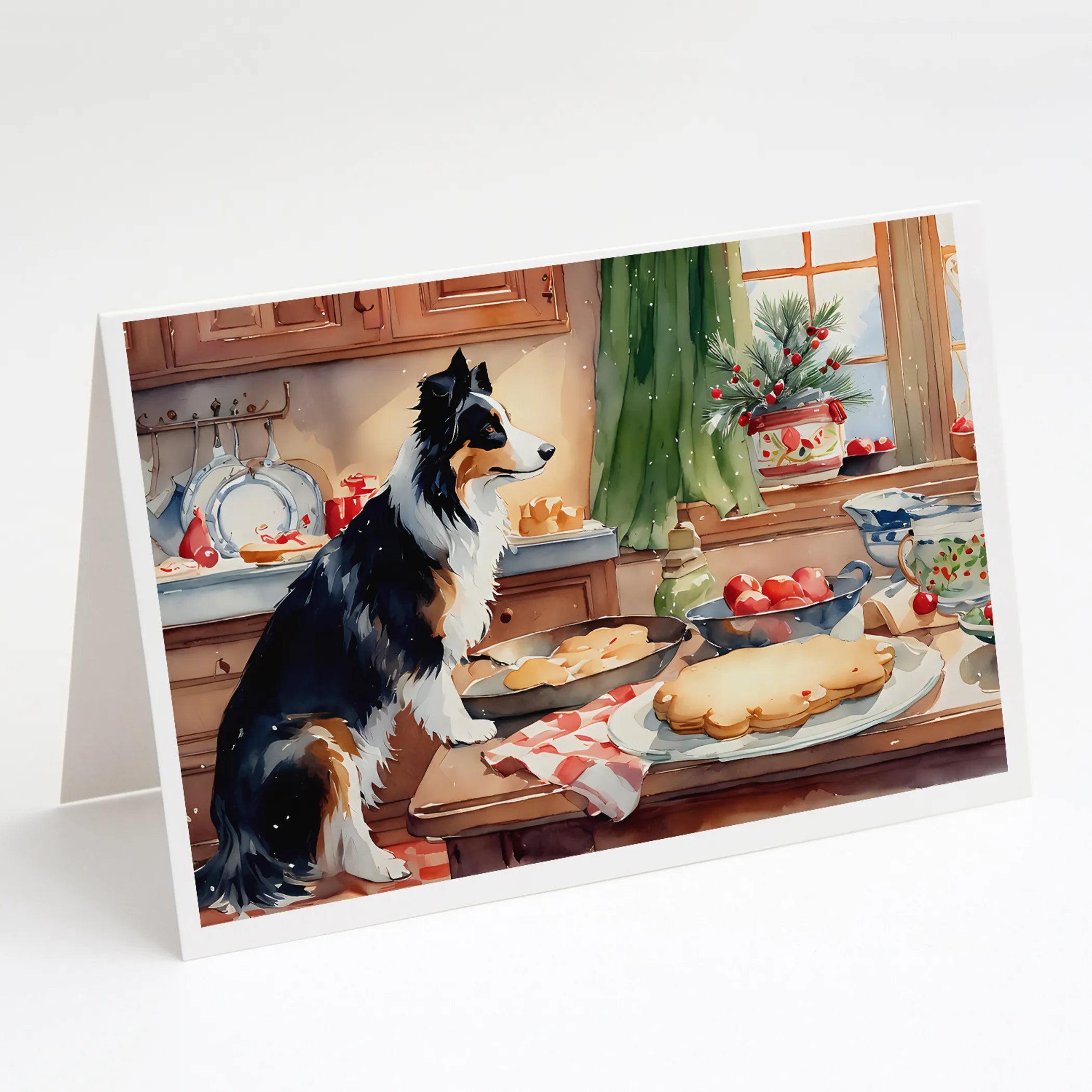 Christmas Cookies Greeting Cards  - Size: 5X7 | Pack Of: 8 | Collection name: Christmas cookies