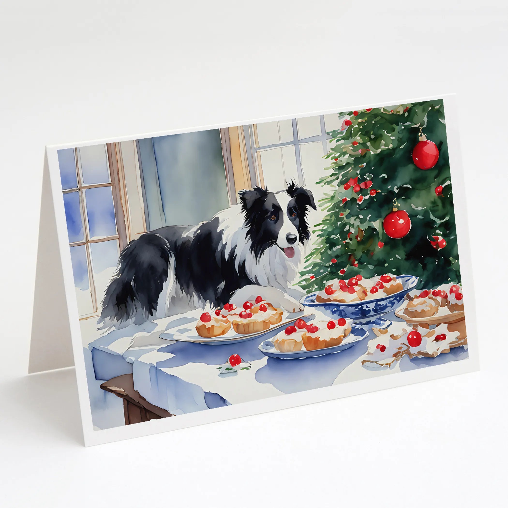 Christmas Cookies Greeting Cards  - Size: 5X7 | Pack Of: 8 | Collection name: Christmas cookies