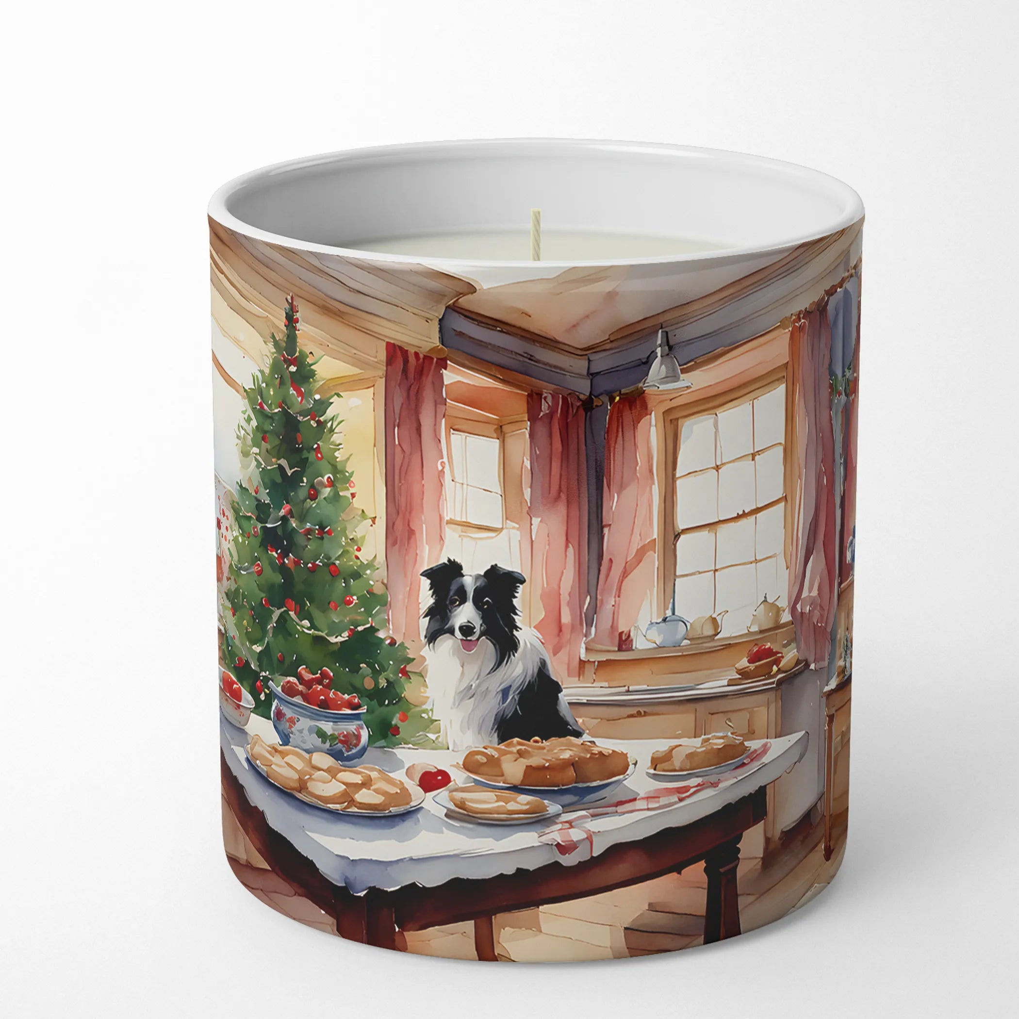 Christmas Cookies Decorative Soy Candle - Size: 10 OZ | Pack Of: 1 | Collection name: Christmas cookies