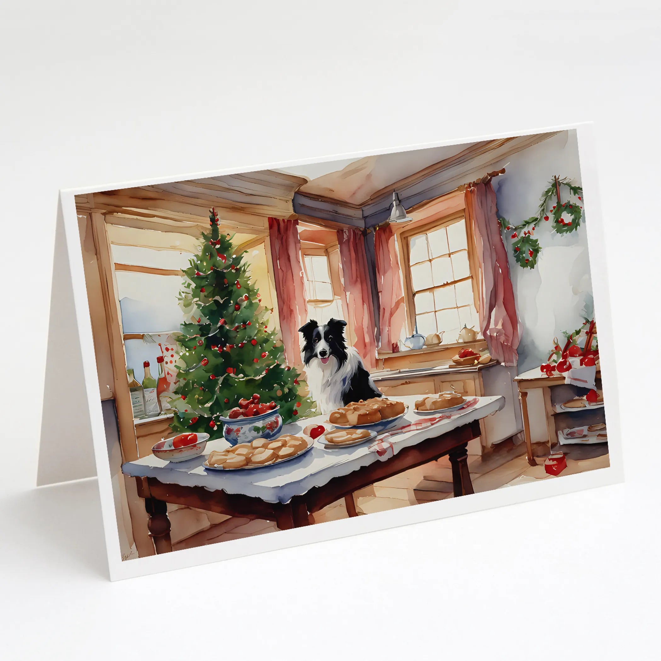 Christmas Cookies Greeting Cards  - Size: 5X7 | Pack Of: 8 | Collection name: Christmas cookies
