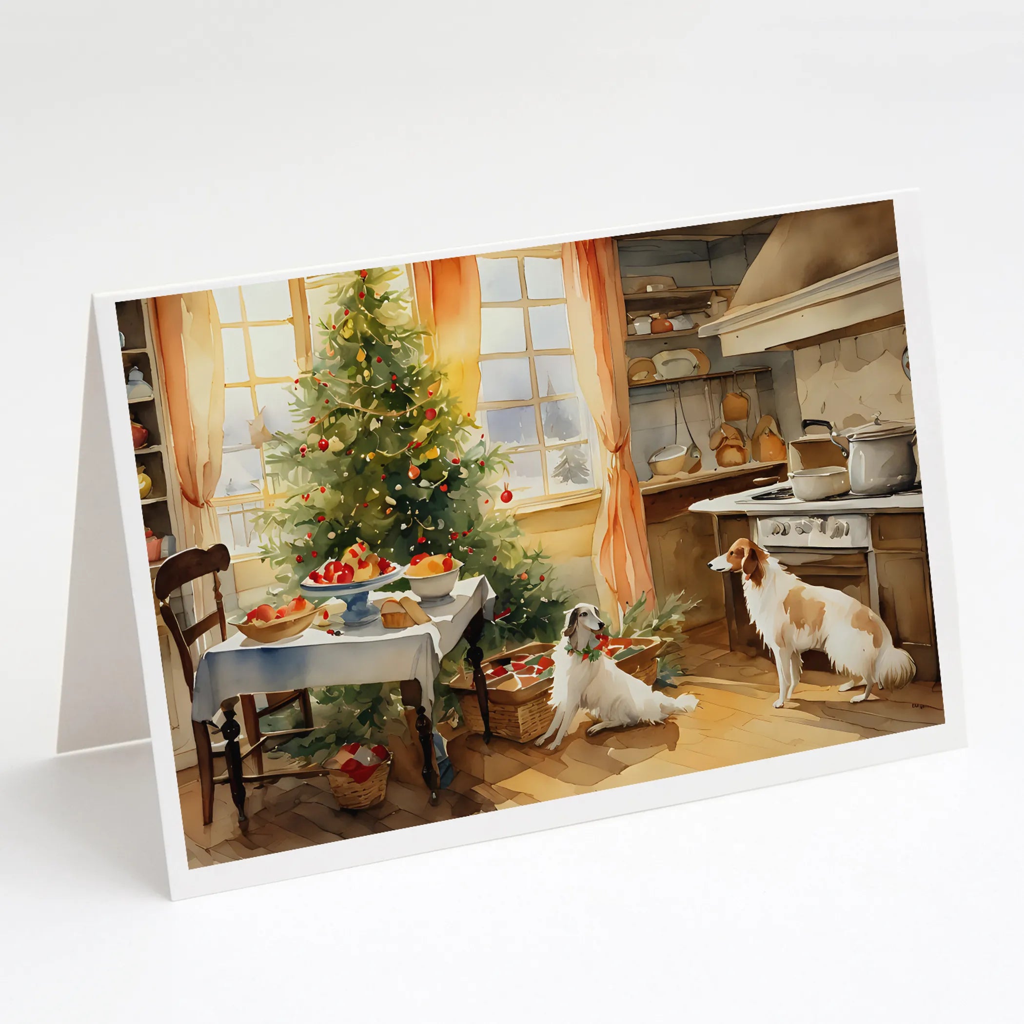 Christmas Cookies Greeting Cards  - Size: 5X7 | Pack Of: 8 | Collection name: Christmas cookies