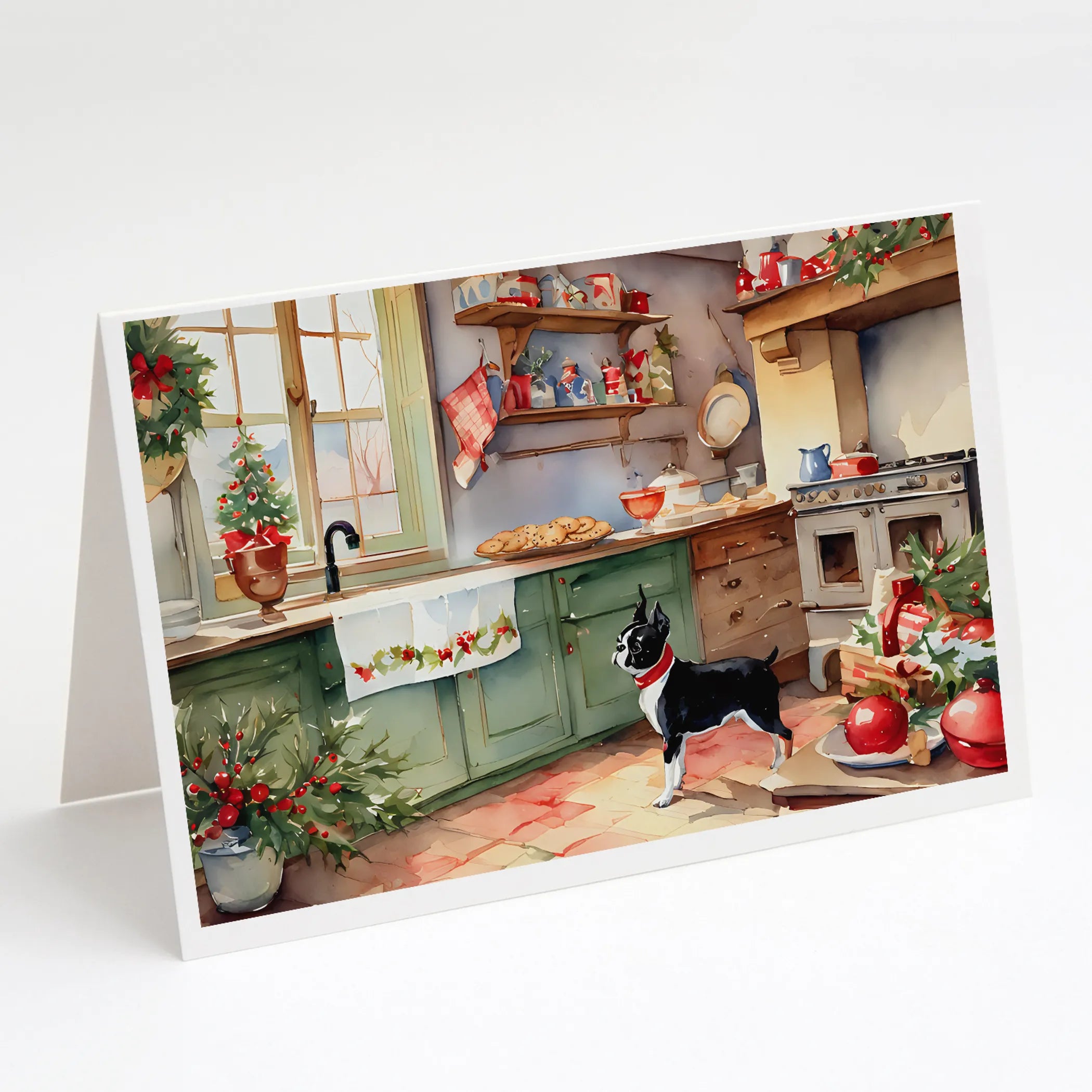 Christmas Cookies Greeting Cards  - Size: 5X7 | Pack Of: 8 | Collection name: Christmas cookies
