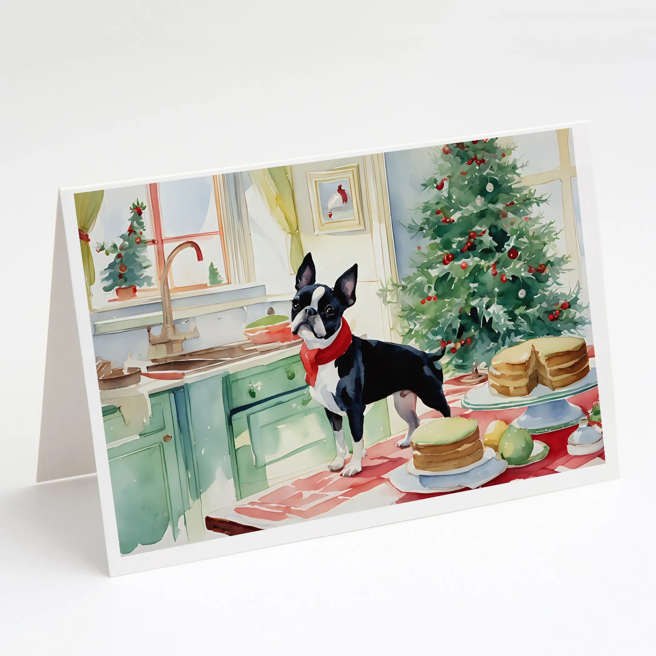 Christmas Cookies Greeting Cards  - Size: 5X7 | Pack Of: 8 | Collection name: Christmas cookies