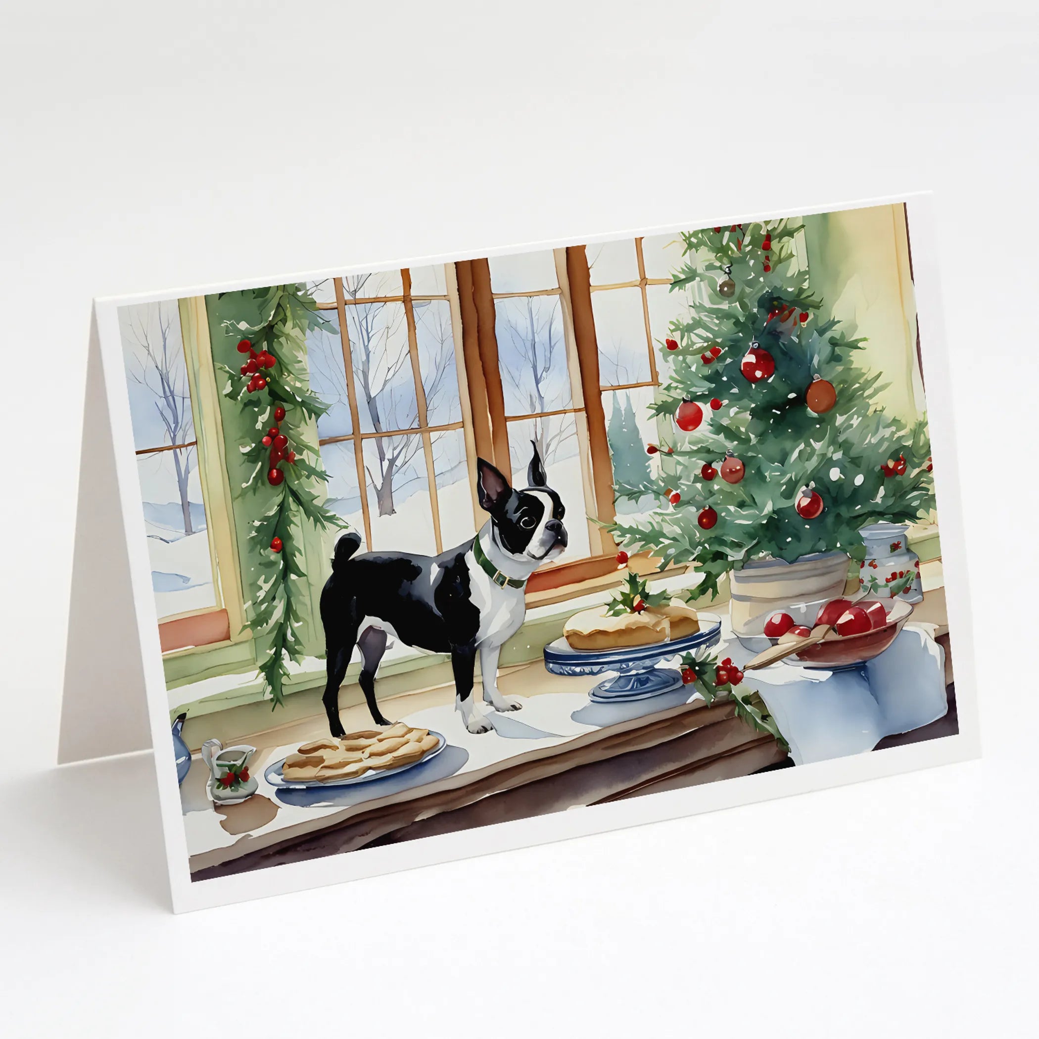 Christmas Cookies Greeting Cards  - Size: 5X7 | Pack Of: 8 | Collection name: Christmas cookies