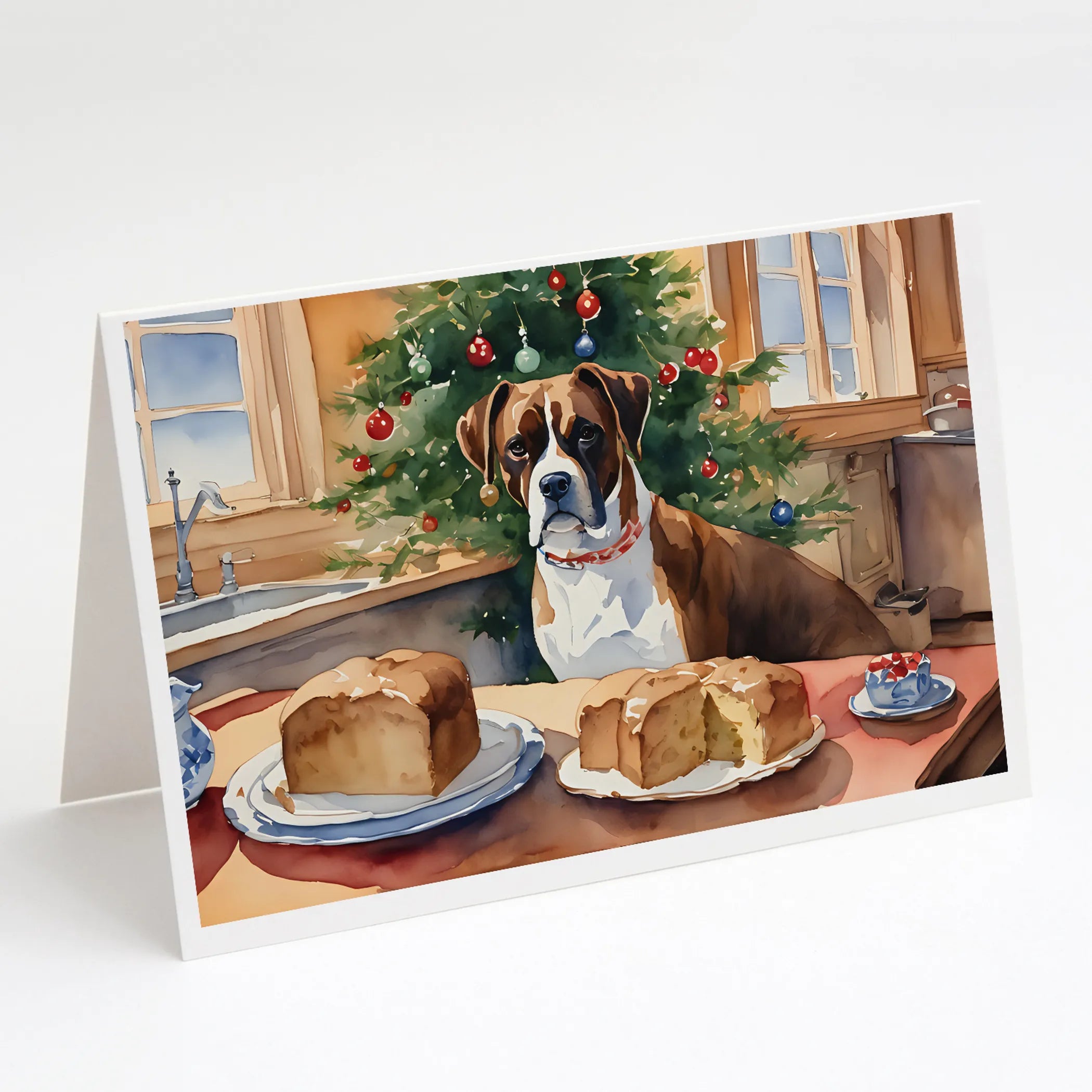 Christmas Cookies Greeting Cards  - Size: 5X7 | Pack Of: 8 | Collection name: Christmas cookies