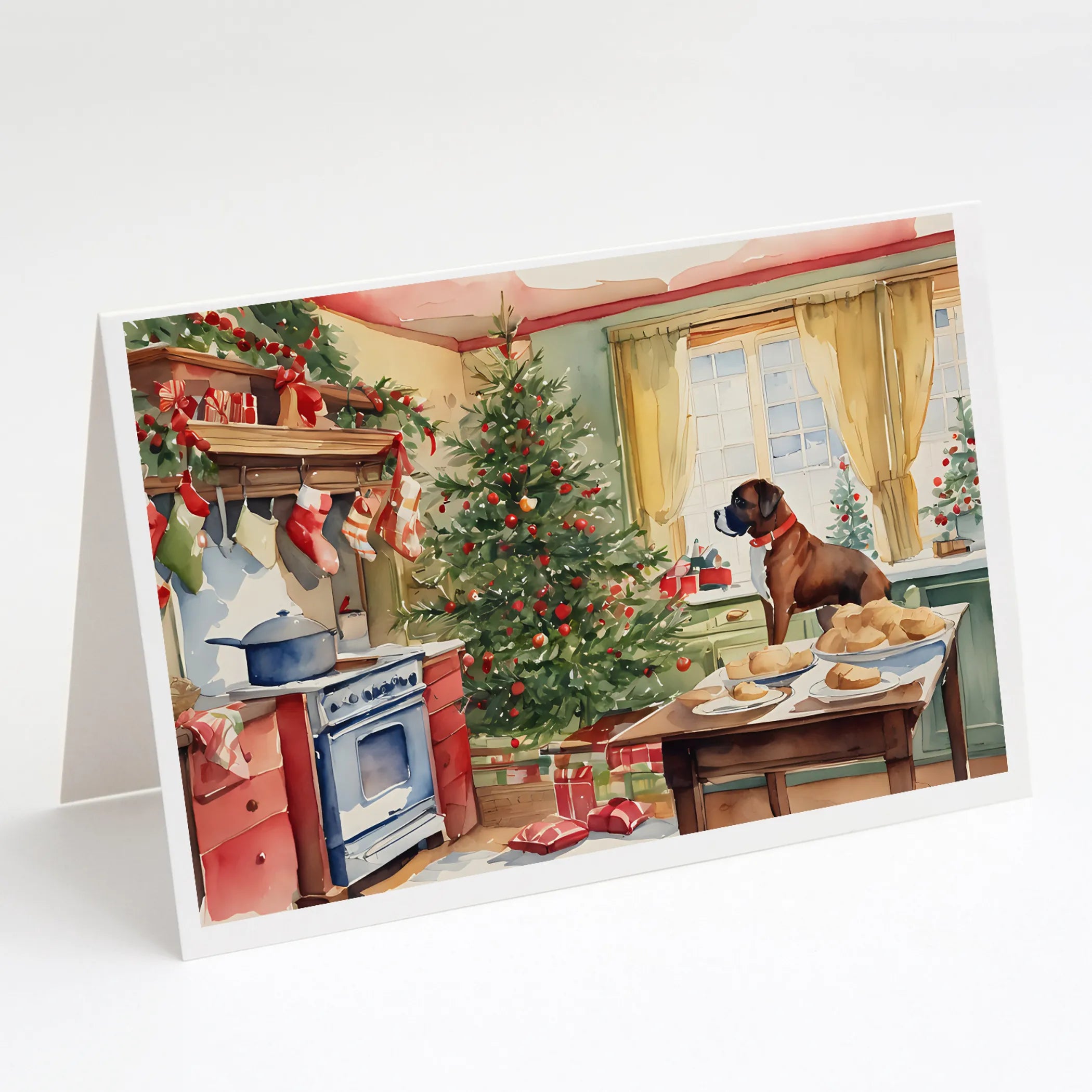 Christmas Cookies Greeting Cards  - Size: 5X7 | Pack Of: 8 | Collection name: Christmas cookies
