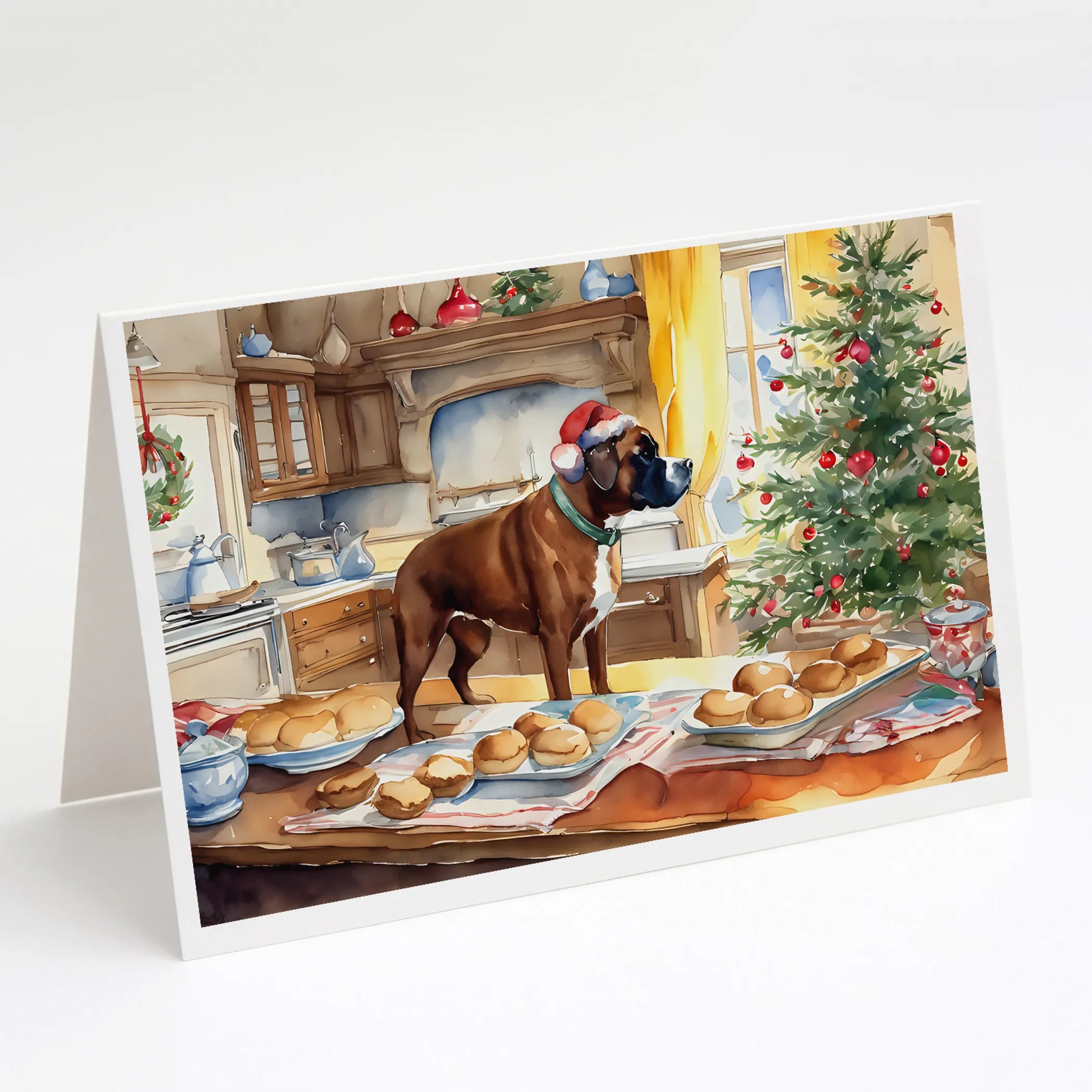 Christmas Cookies Greeting Cards  - Size: 5X7 | Pack Of: 8 | Collection name: Christmas cookies