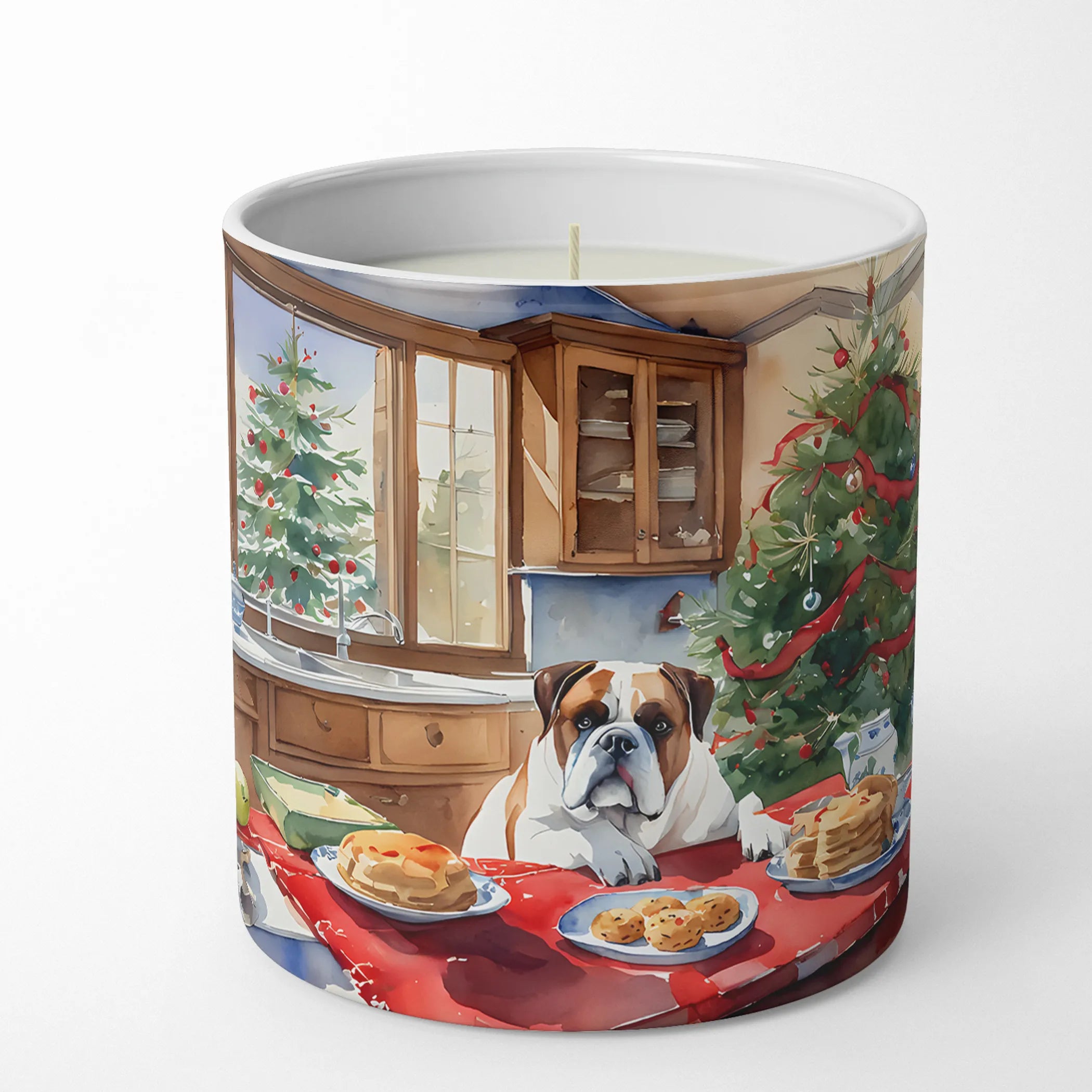 Christmas Cookies Decorative Soy Candle - Size: 10 OZ | Pack Of: 1 | Collection name: Christmas cookies