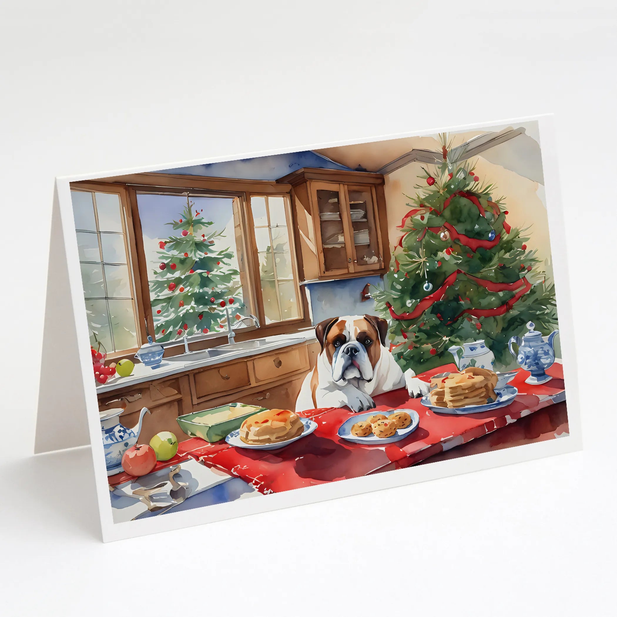Christmas Cookies Greeting Cards  - Size: 5X7 | Pack Of: 8 | Collection name: Christmas cookies