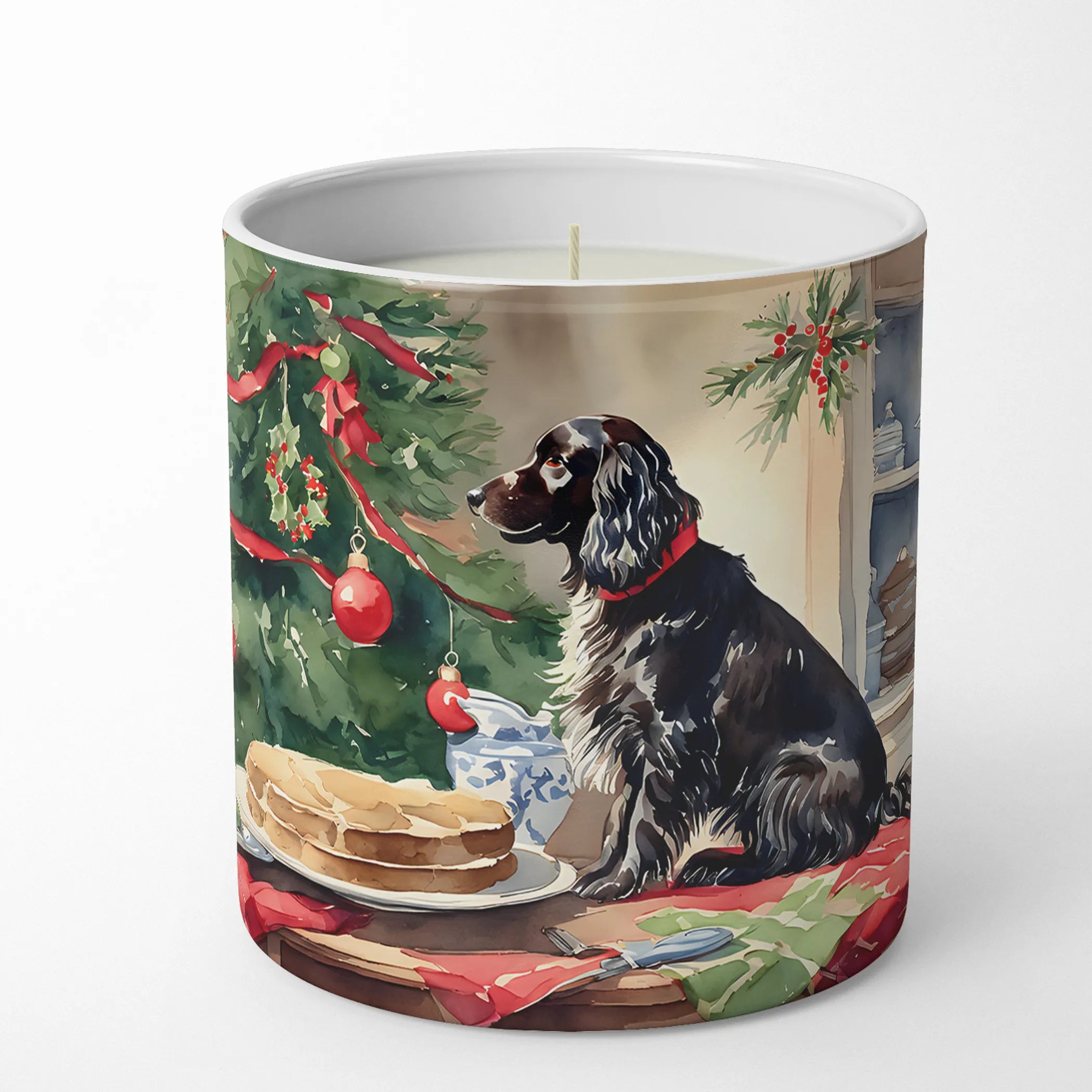 Christmas Cookies Decorative Soy Candle - Size: 10 OZ | Pack Of: 1 | Collection name: Christmas cookies