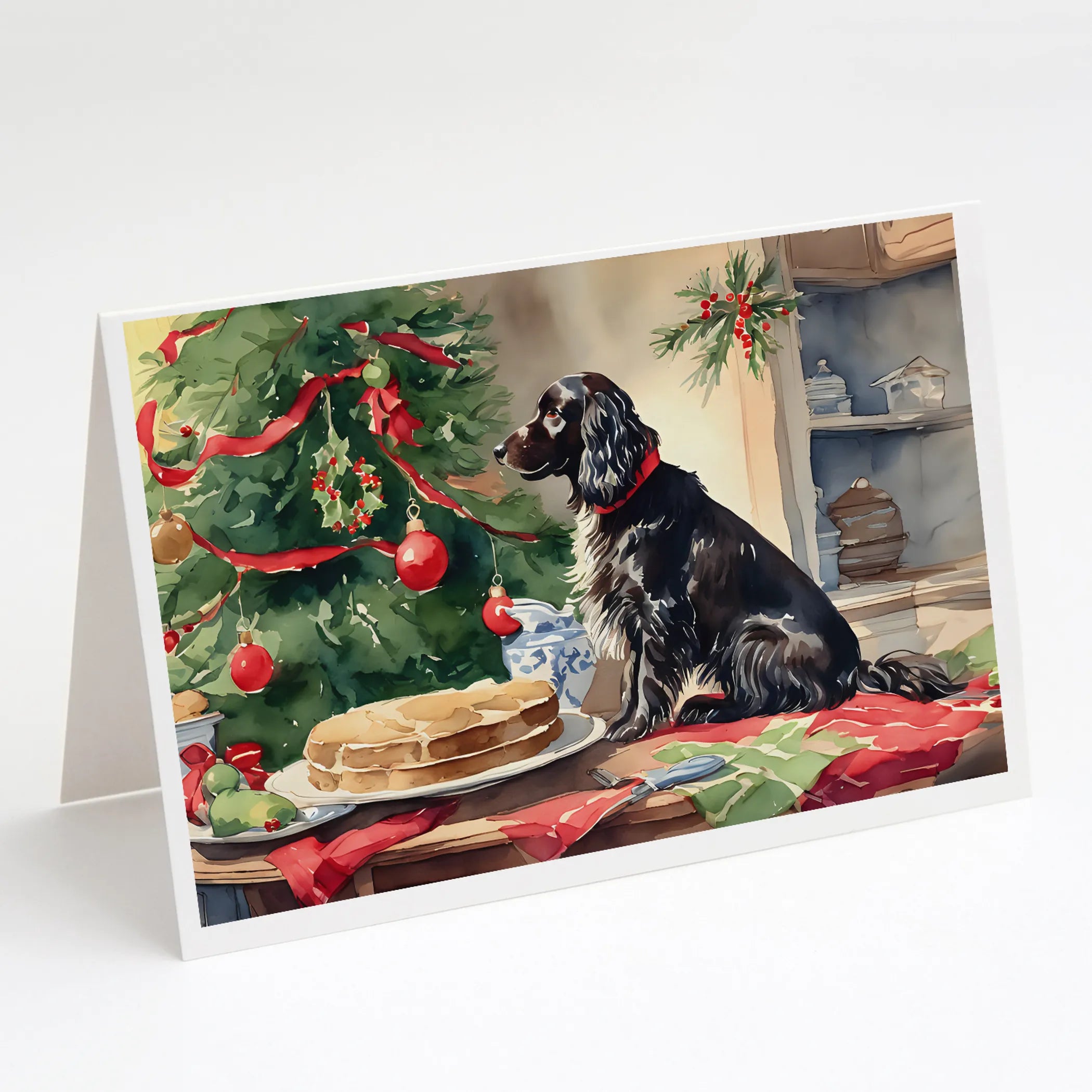 Christmas Cookies Greeting Cards  - Size: 5X7 | Pack Of: 8 | Collection name: Christmas cookies