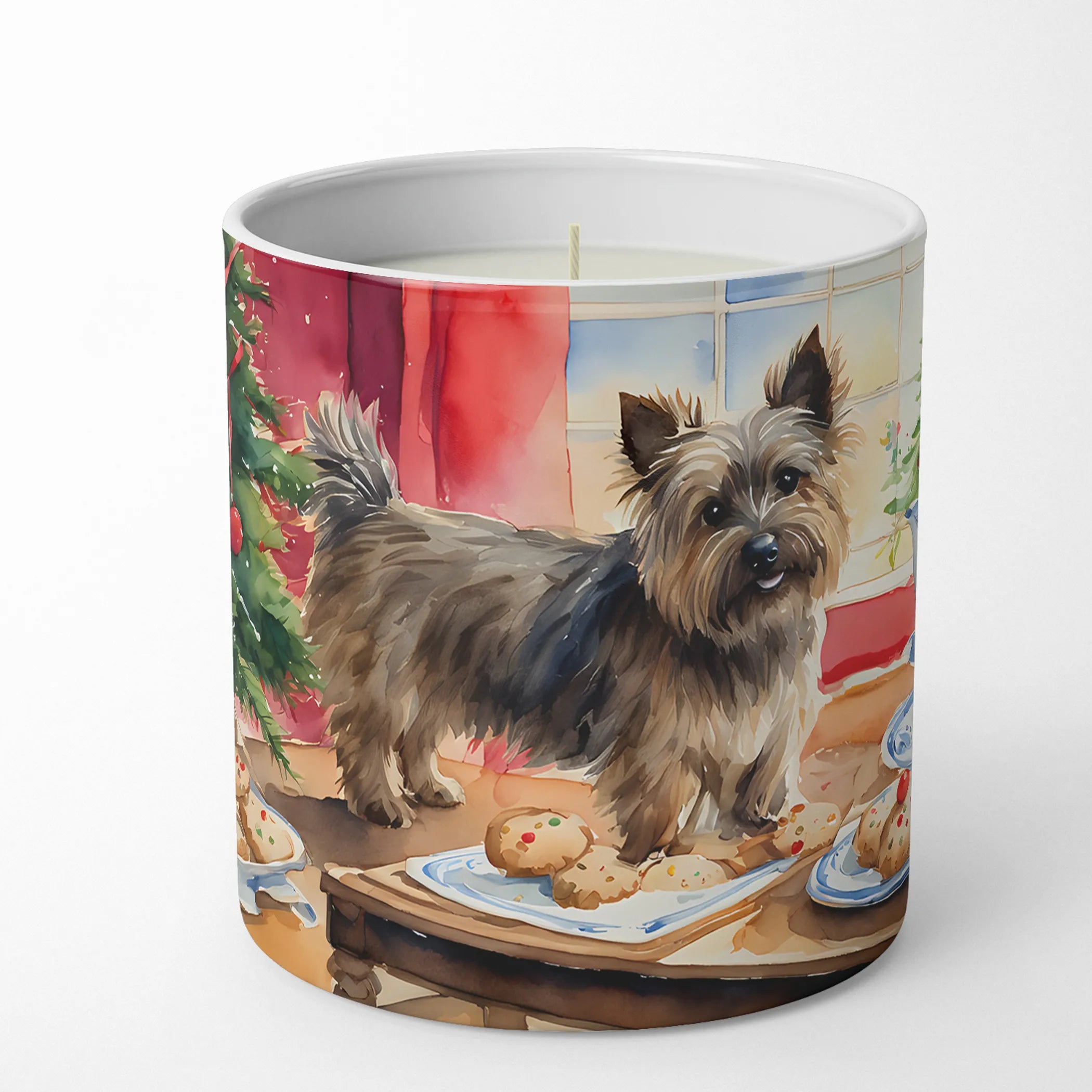 Christmas Cookies Decorative Soy Candle - Size: 10 OZ | Pack Of: 1 | Collection name: Christmas cookies