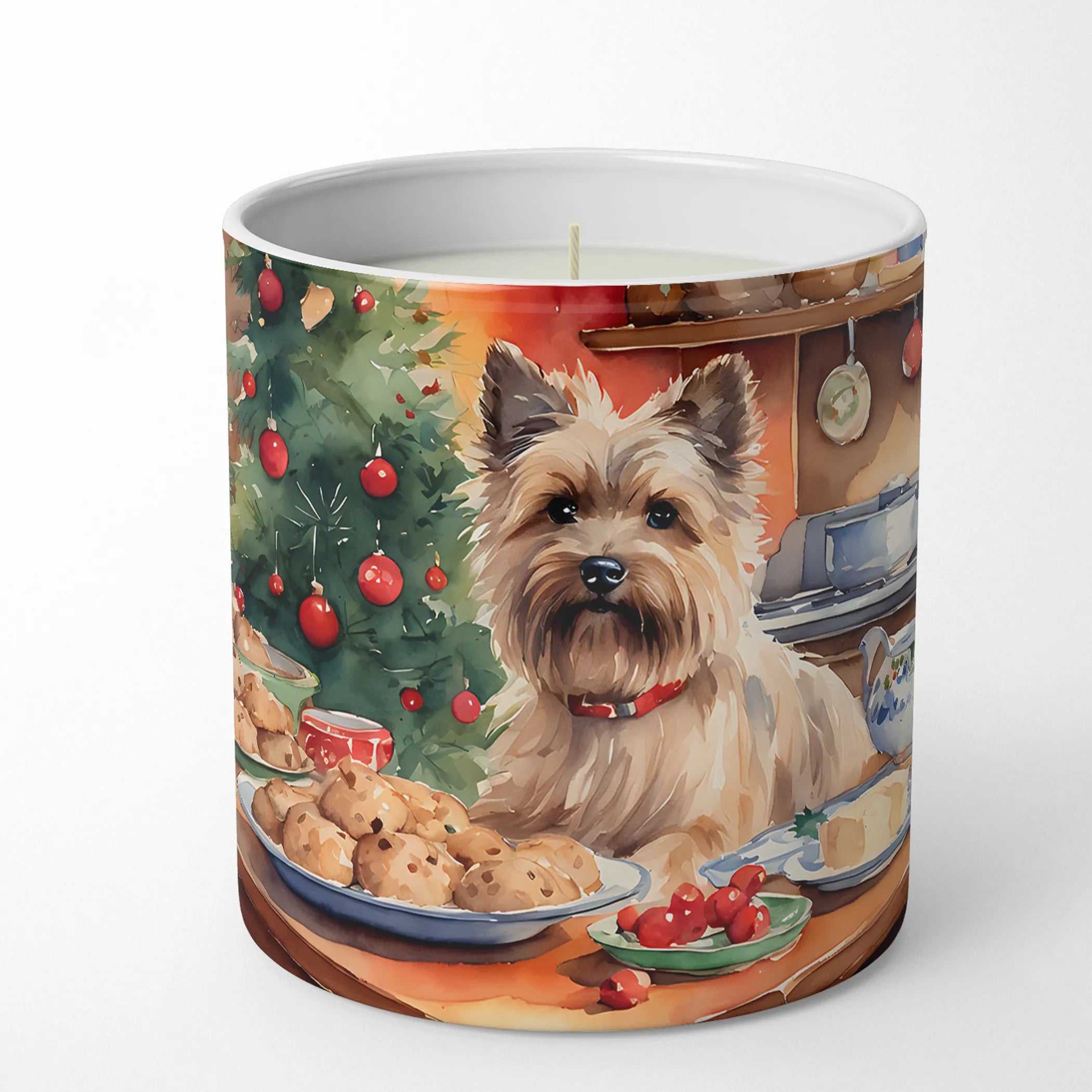 Christmas Cookies Decorative Soy Candle - Size: 10 OZ | Pack Of: 1 | Collection name: Christmas cookies
