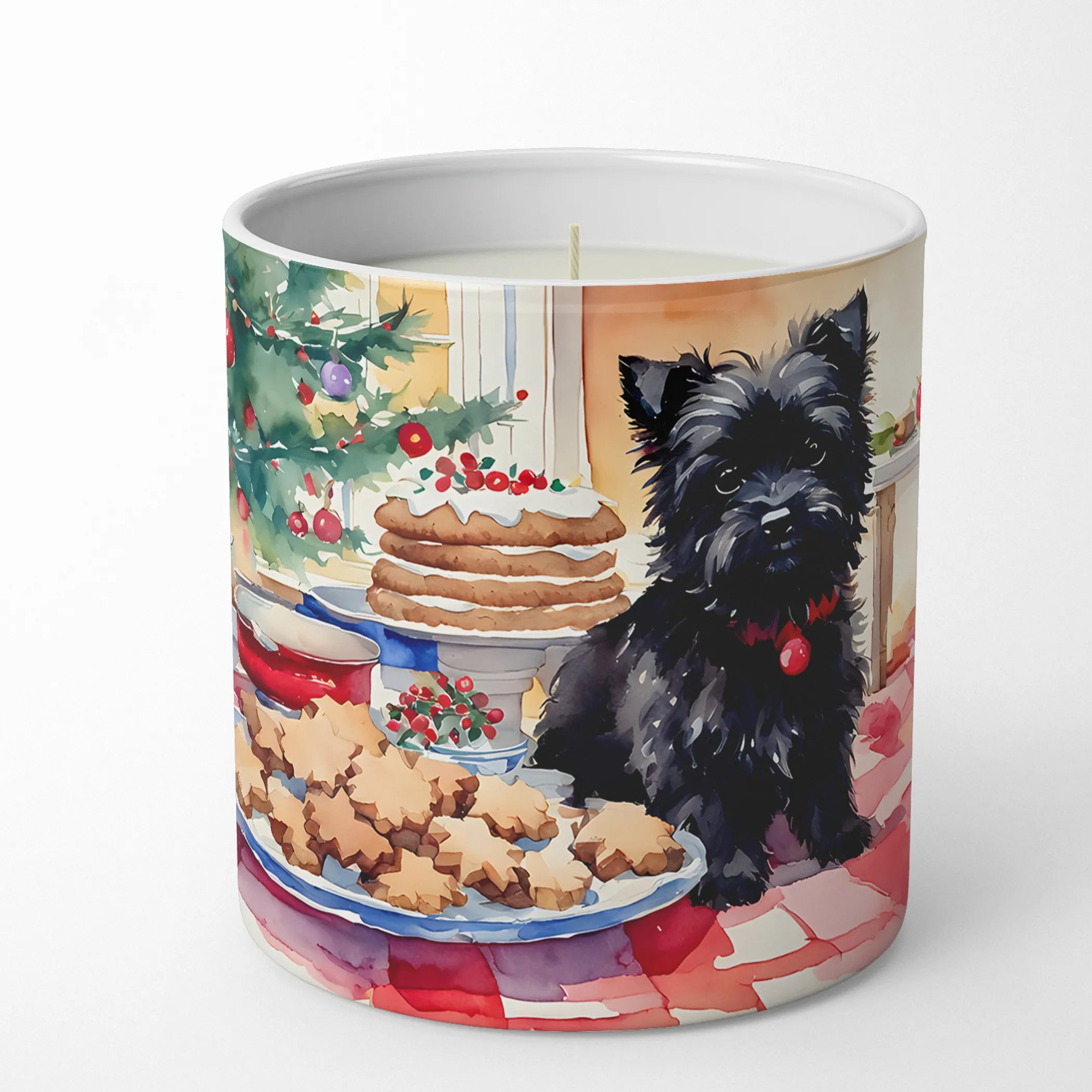 Christmas Cookies Decorative Soy Candle - Size: 10 OZ | Pack Of: 1 | Collection name: Christmas cookies