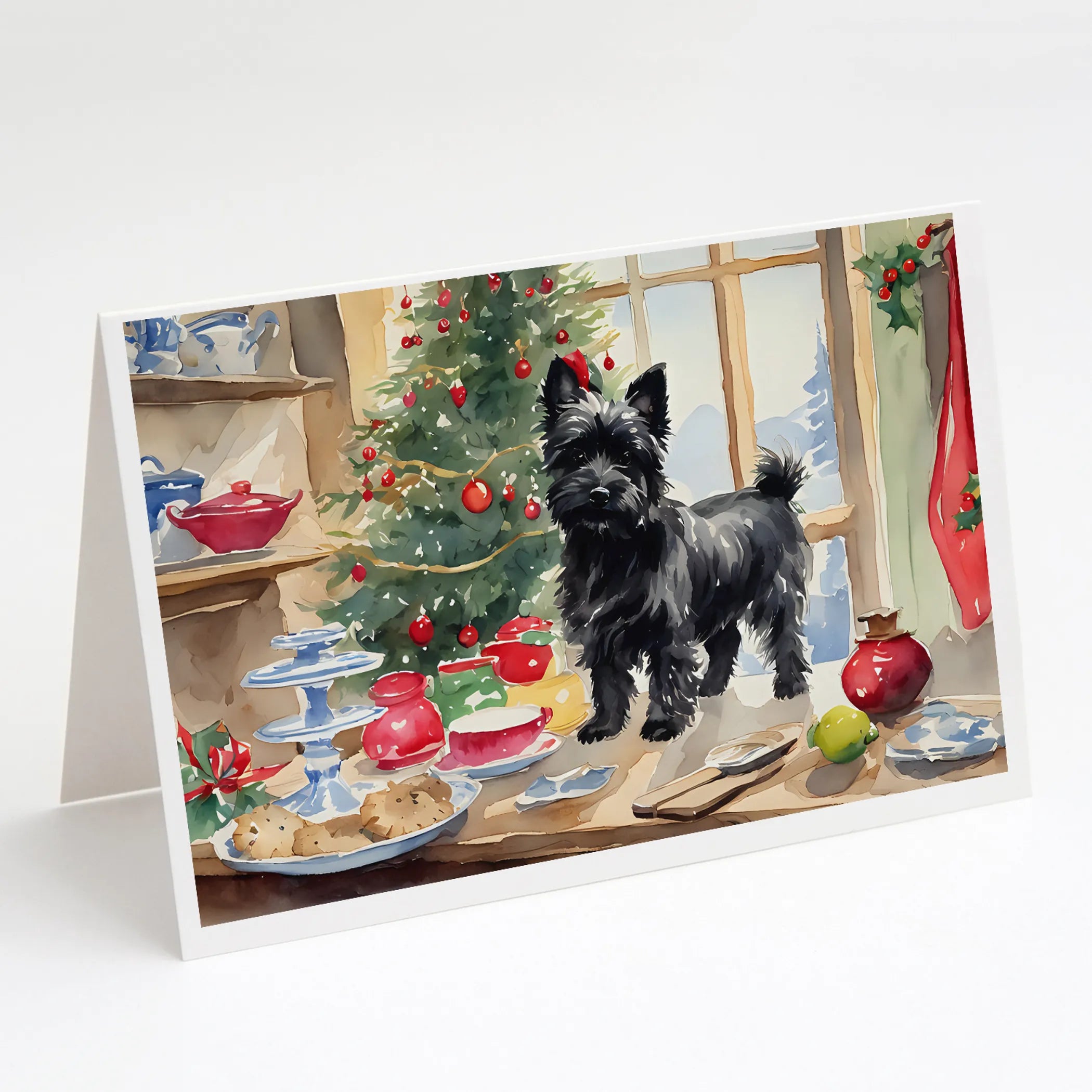 Christmas Cookies Greeting Cards  - Size: 5X7 | Pack Of: 8 | Collection name: Christmas cookies