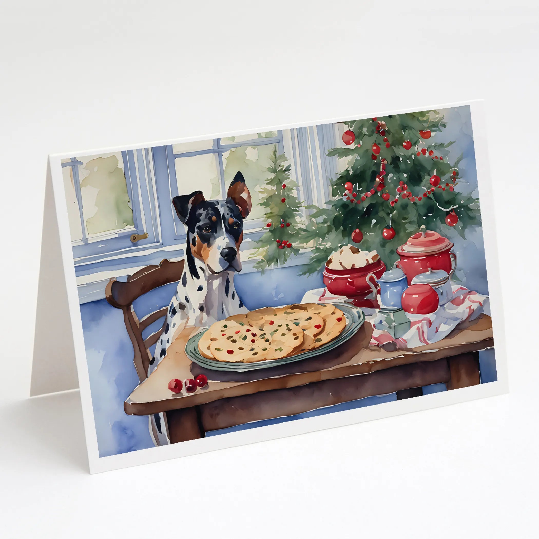 Christmas Cookies Greeting Cards  - Size: 5X7 | Pack Of: 8 | Collection name: Christmas cookies