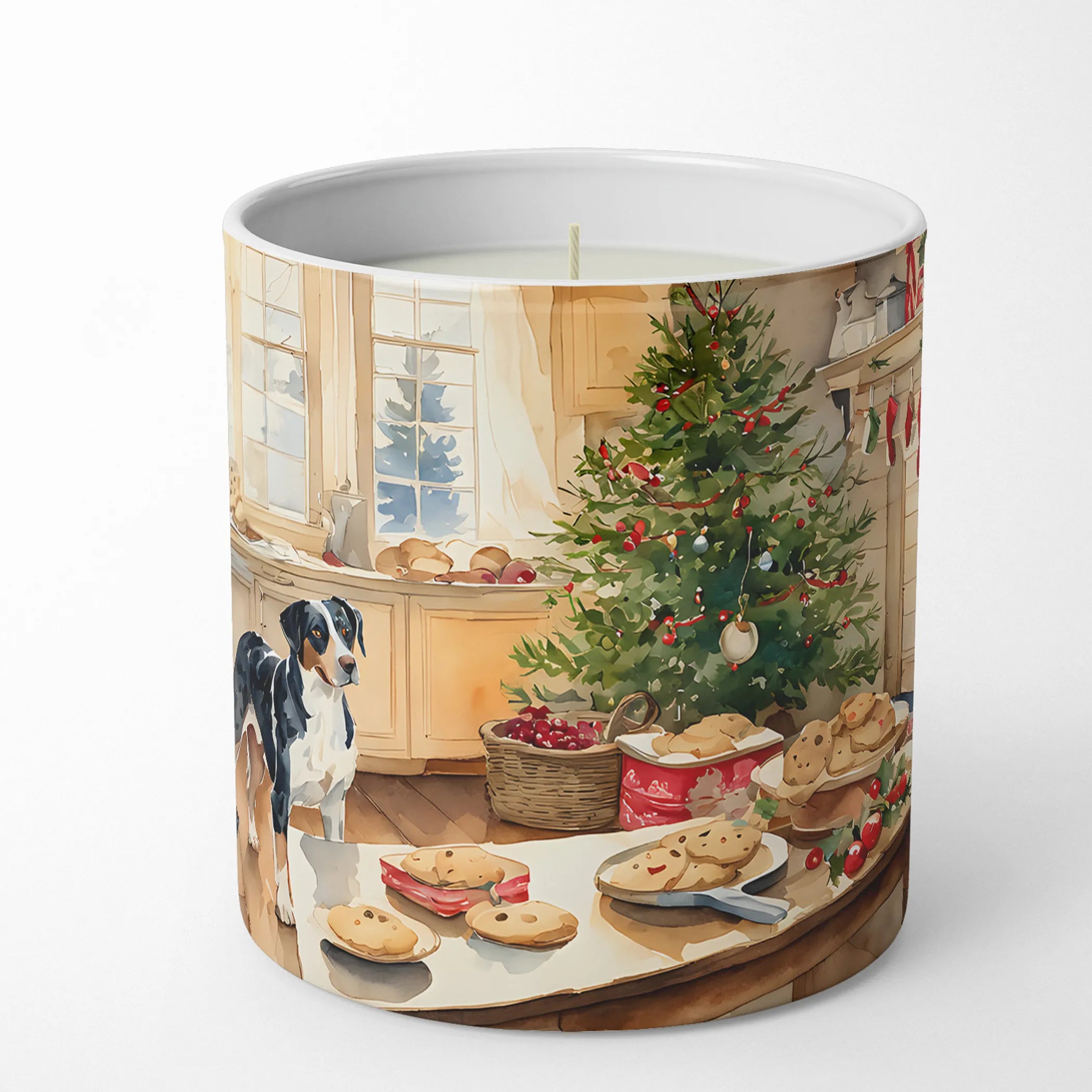 Christmas Cookies Decorative Soy Candle - Size: 10 OZ | Pack Of: 1 | Collection name: Christmas cookies