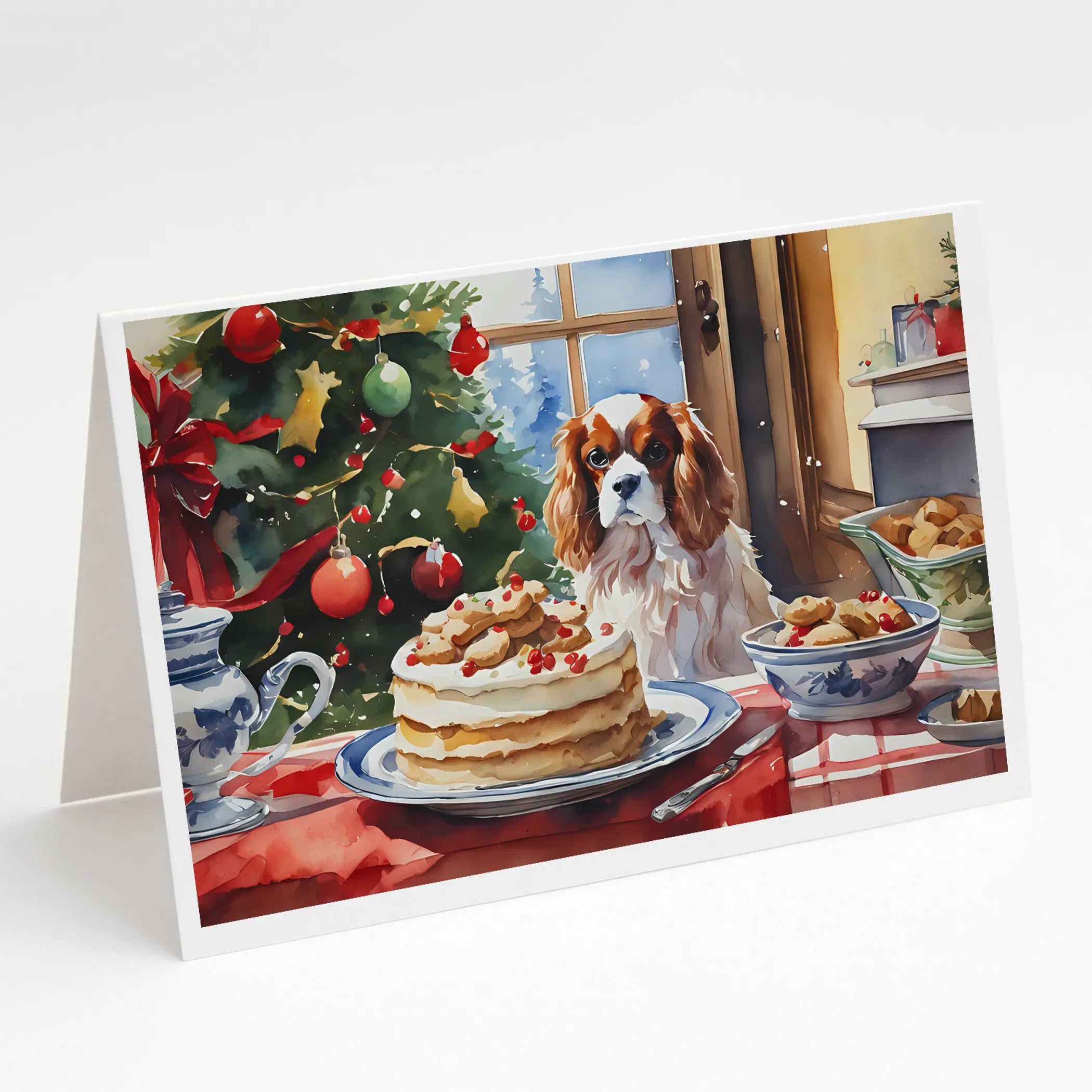 Christmas Cookies Greeting Cards  - Size: 5X7 | Pack Of: 8 | Collection name: Christmas cookies