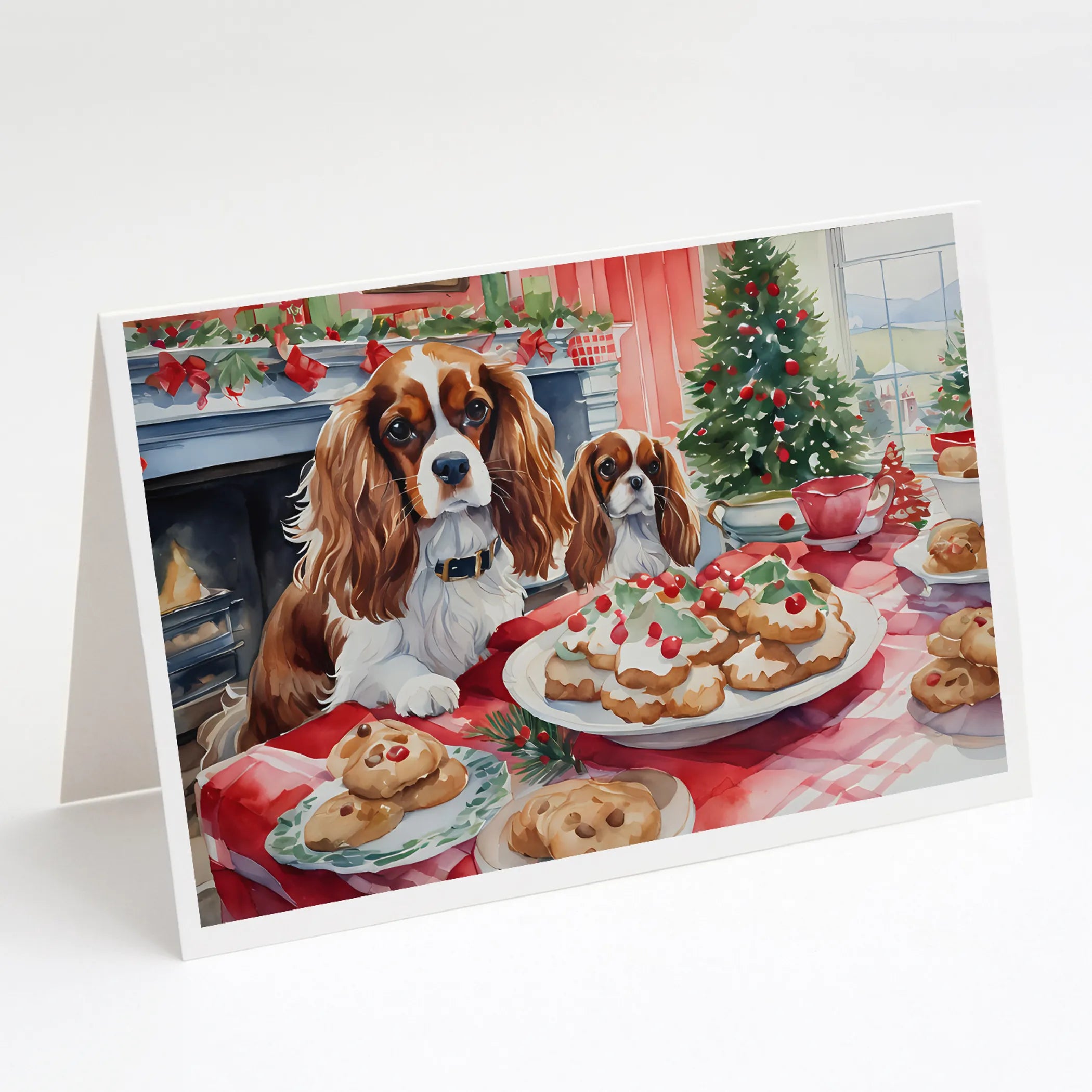 Christmas Cookies Greeting Cards  - Size: 5X7 | Pack Of: 8 | Collection name: Christmas cookies