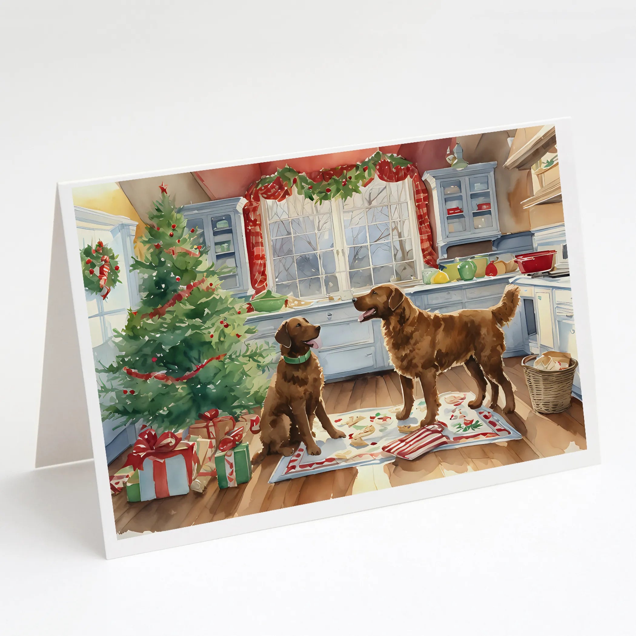 Christmas Cookies Greeting Cards  - Size: 5X7 | Pack Of: 8 | Collection name: Christmas cookies