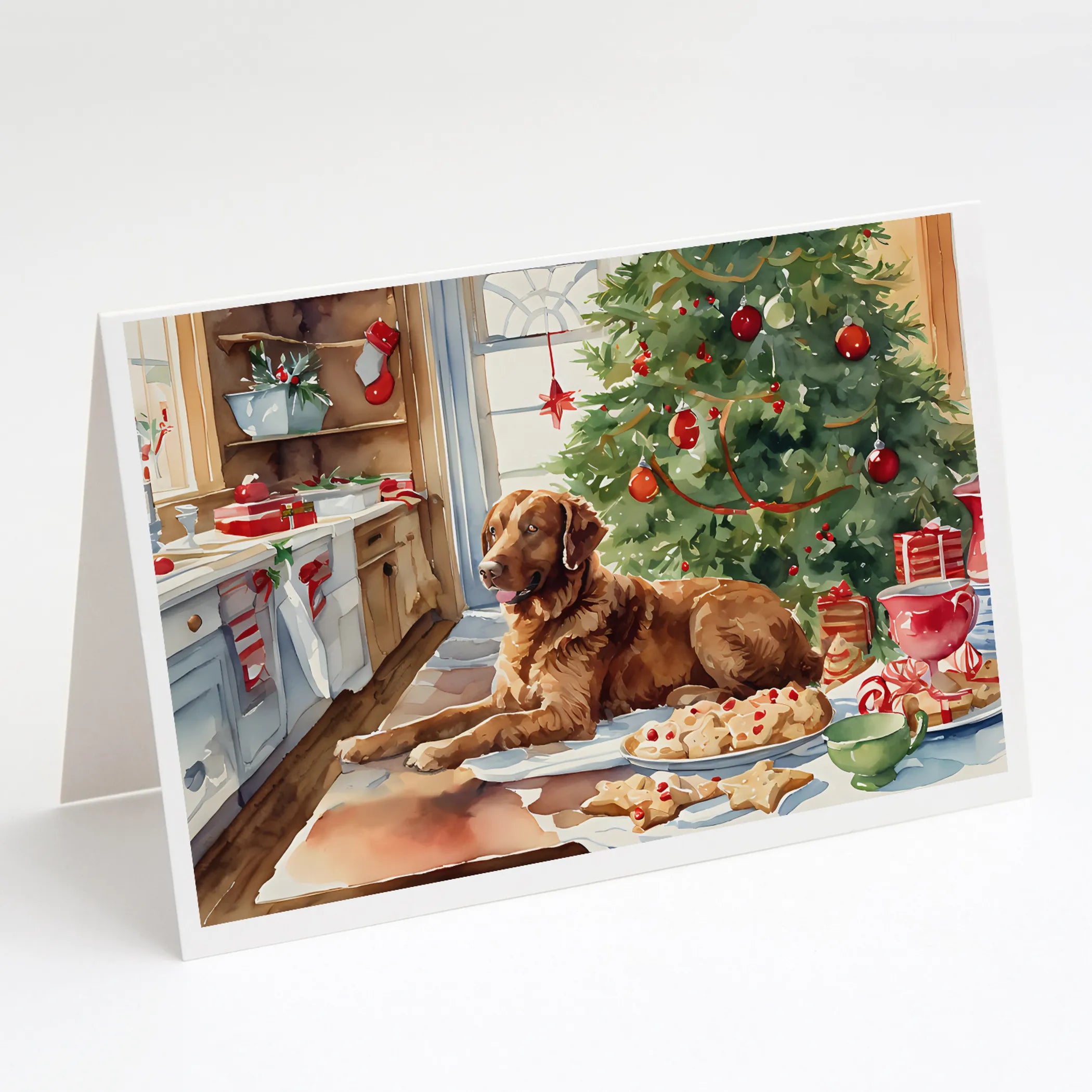Christmas Cookies Greeting Cards  - Size: 5X7 | Pack Of: 8 | Collection name: Christmas cookies