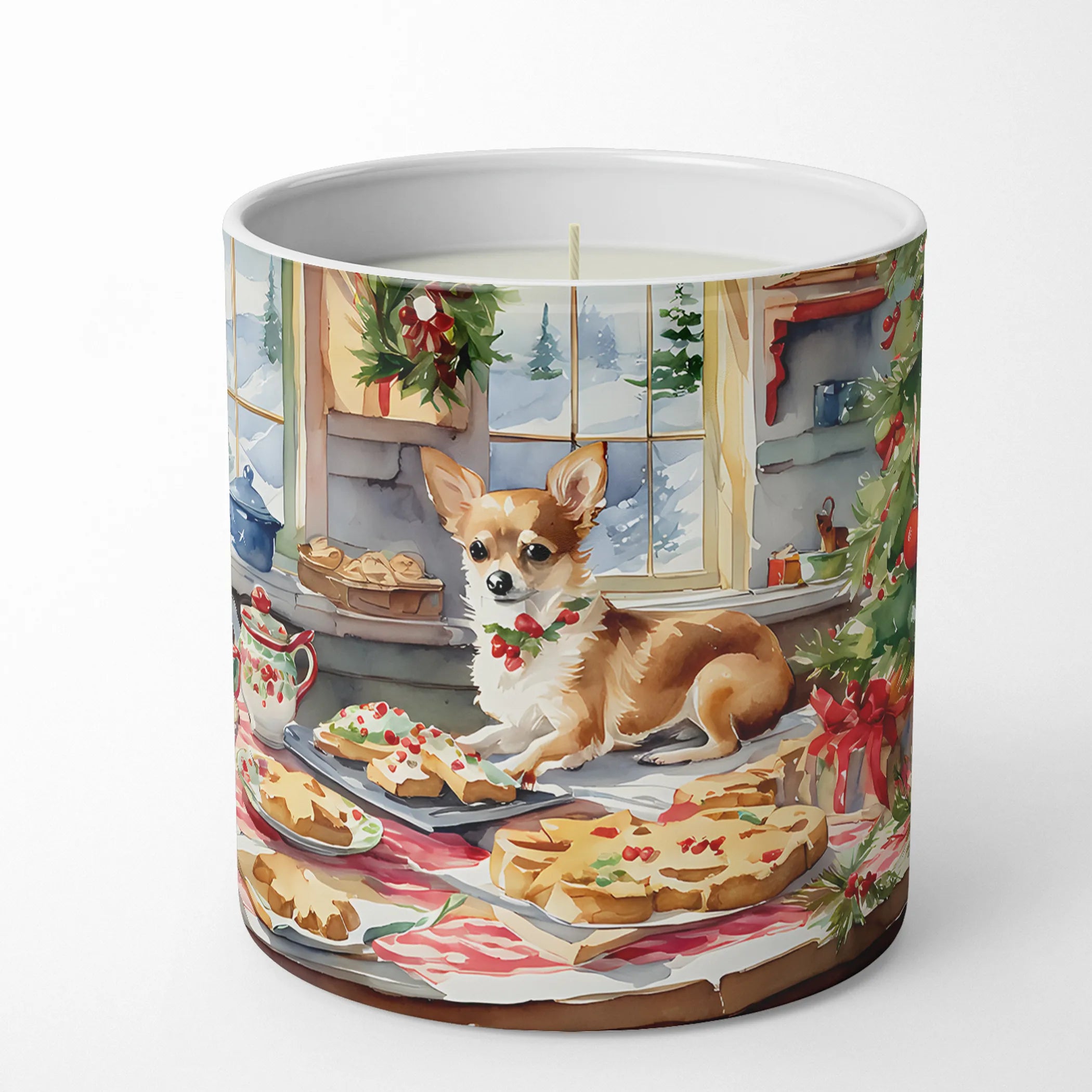 Christmas Cookies Decorative Soy Candle - Size: 10 OZ | Pack Of: 1 | Collection name: Christmas cookies