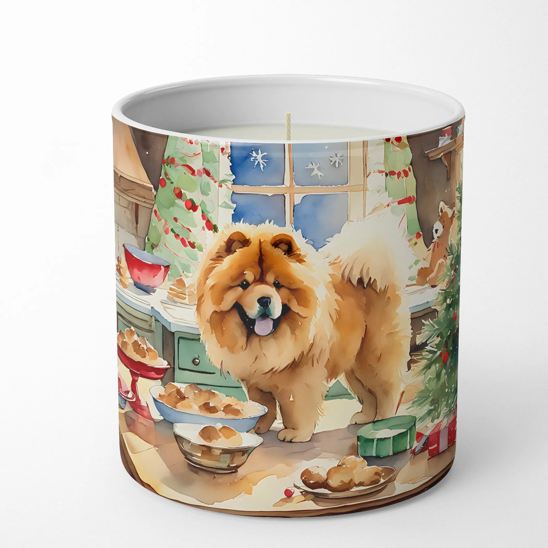 Christmas Cookies Decorative Soy Candle - Size: 10 OZ | Pack Of: 1 | Collection name: Christmas cookies
