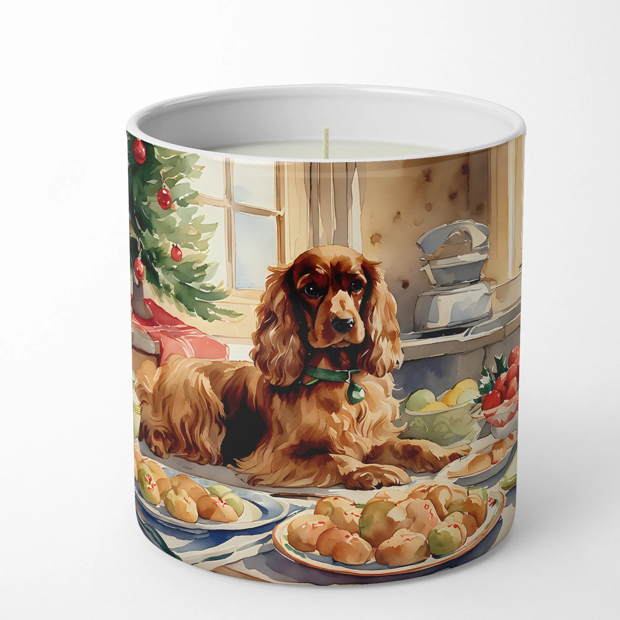 Christmas Cookies Decorative Soy Candle - Size: 10 OZ | Pack Of: 1 | Collection name: Christmas cookies