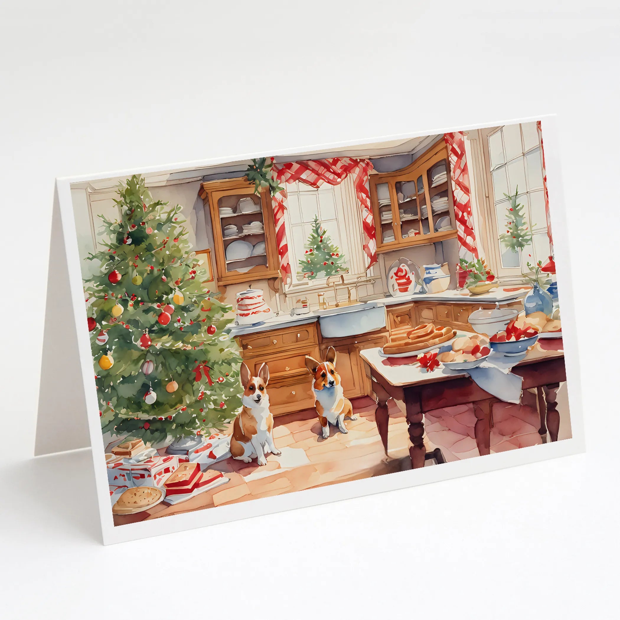 Christmas Cookies Greeting Cards  - Size: 5X7 | Pack Of: 8 | Collection name: Christmas cookies