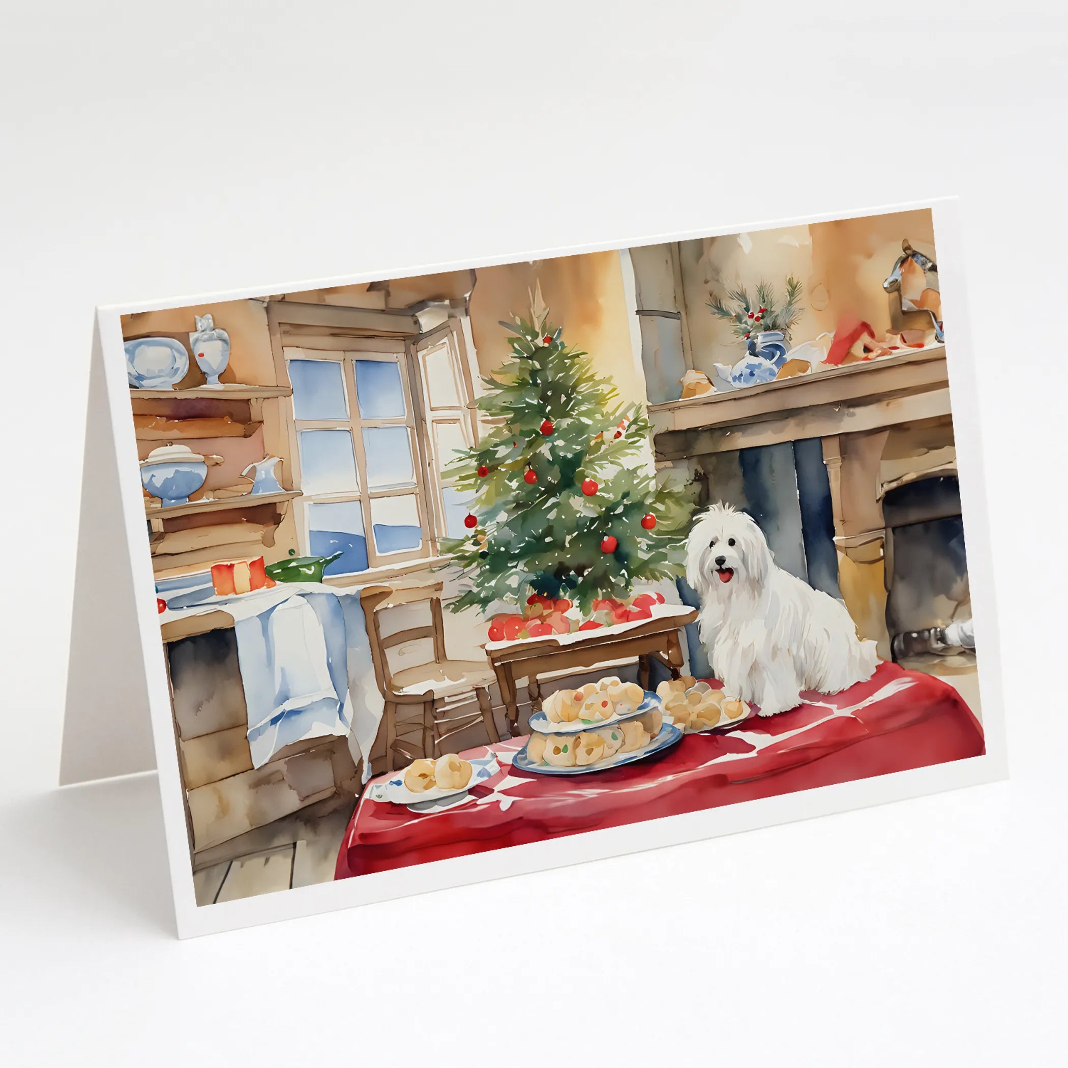 Christmas Cookies Greeting Cards  - Size: 5X7 | Pack Of: 8 | Collection name: Christmas cookies