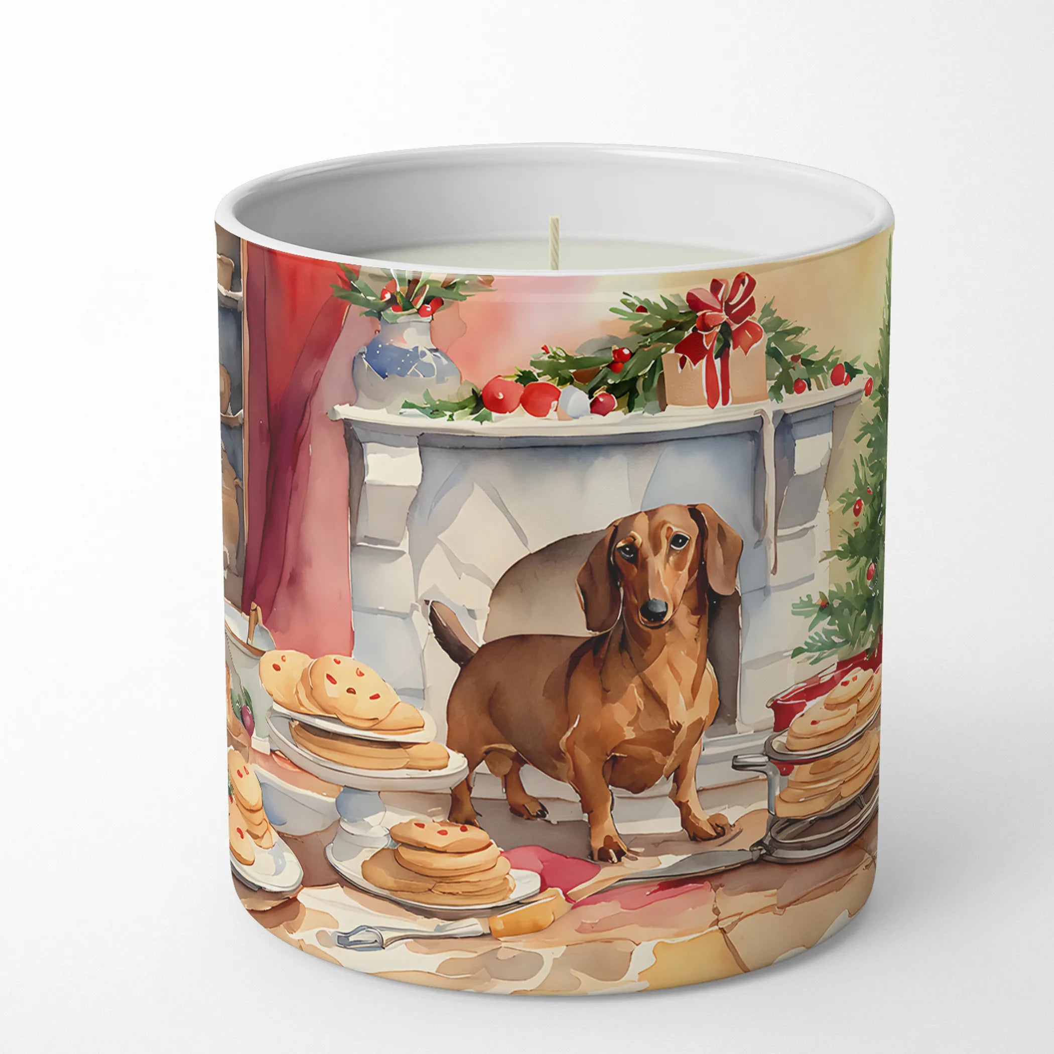 Christmas Cookies Decorative Soy Candle - Size: 10 OZ | Pack Of: 1 | Collection name: Christmas cookies