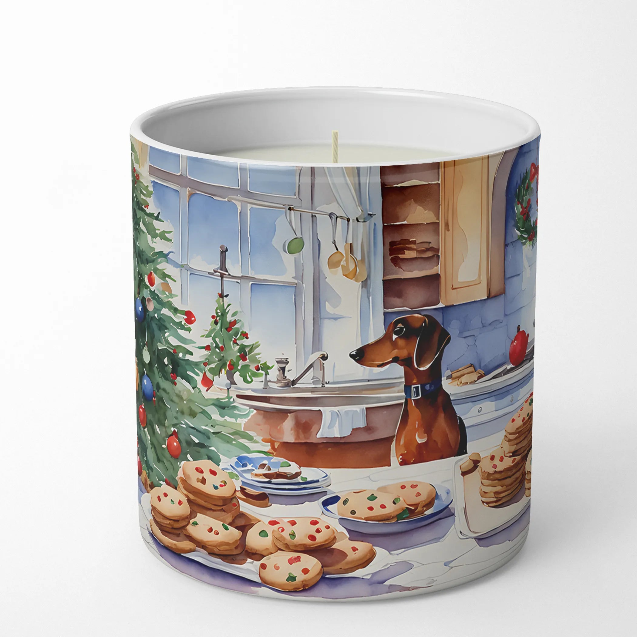 Christmas Cookies Decorative Soy Candle - Size: 10 OZ | Pack Of: 1 | Collection name: Christmas cookies