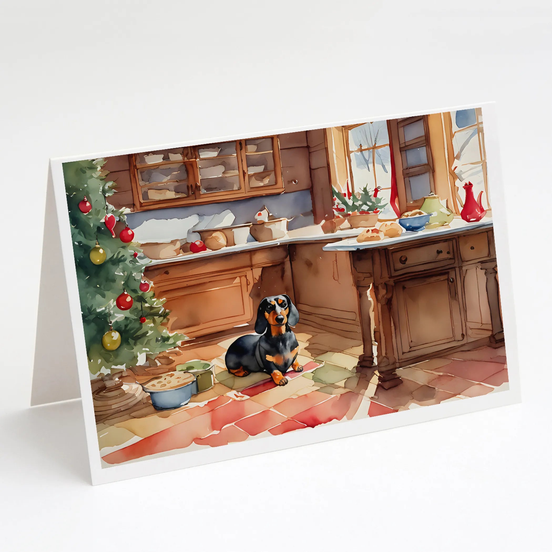 Christmas Cookies Greeting Cards  - Size: 5X7 | Pack Of: 8 | Collection name: Christmas cookies