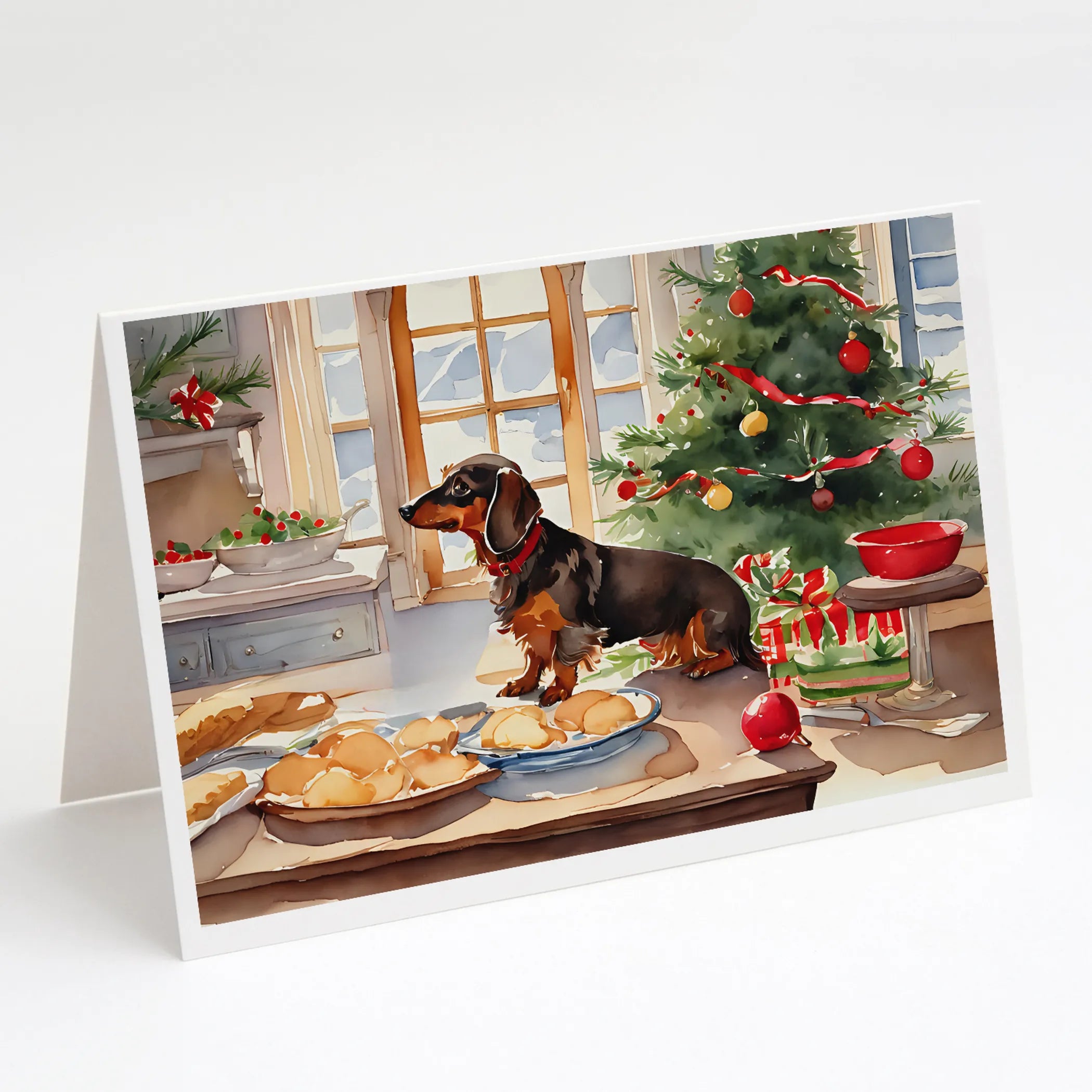 Christmas Cookies Greeting Cards  - Size: 5X7 | Pack Of: 8 | Collection name: Christmas cookies