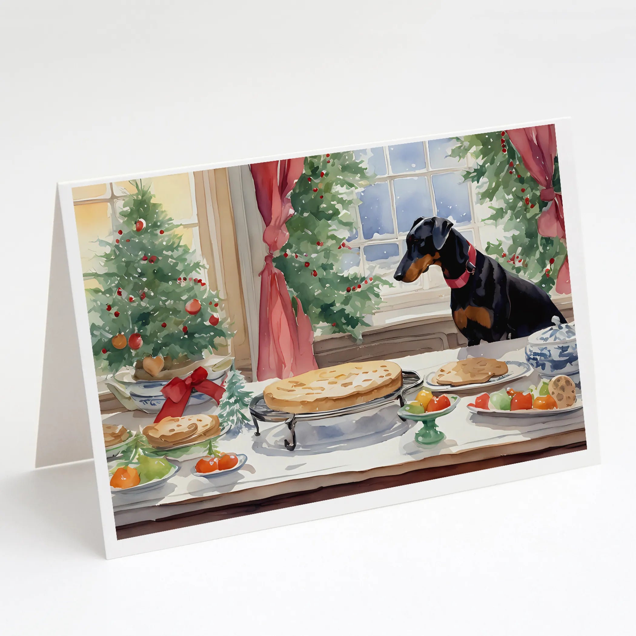Christmas Cookies Greeting Cards  - Size: 5X7 | Pack Of: 8 | Collection name: Christmas cookies