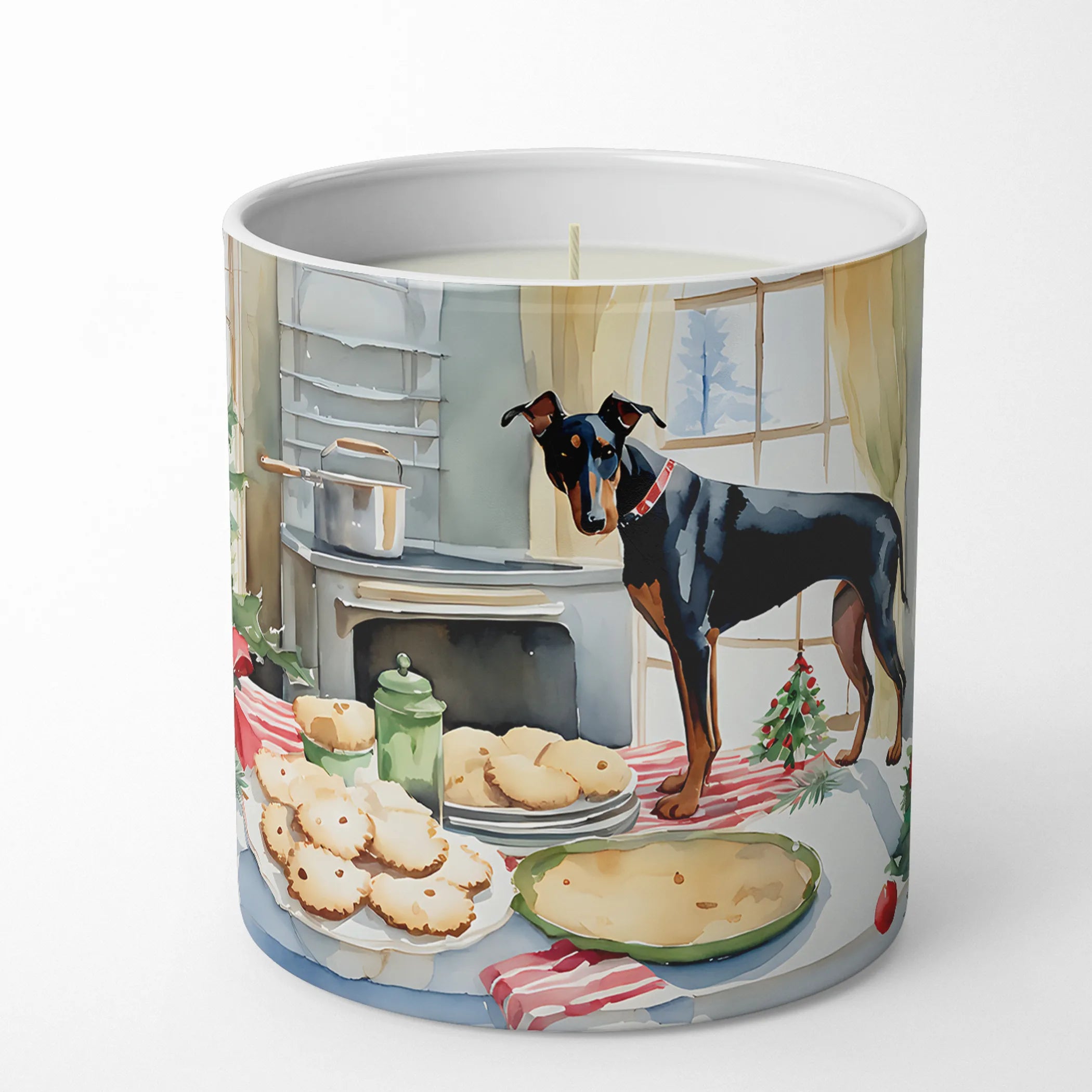 Christmas Cookies Decorative Soy Candle - Size: 10 OZ | Pack Of: 1 | Collection name: Christmas cookies