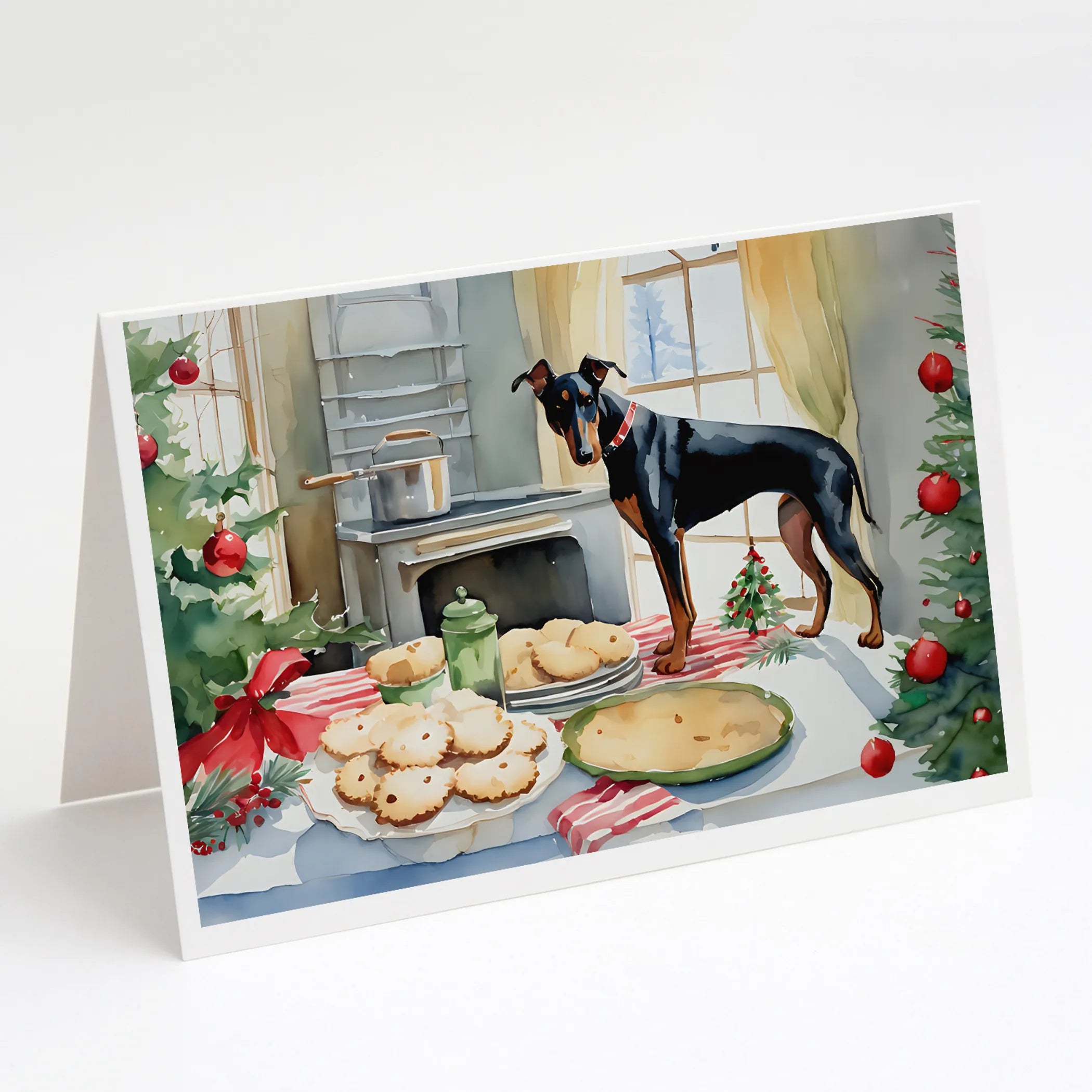 Christmas Cookies Greeting Cards  - Size: 5X7 | Pack Of: 8 | Collection name: Christmas cookies