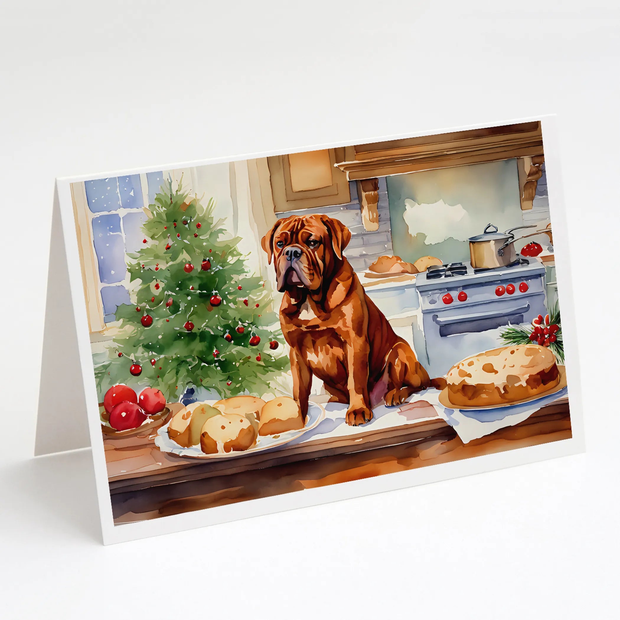 Christmas Cookies Greeting Cards  - Size: 5X7 | Pack Of: 8 | Collection name: Christmas cookies