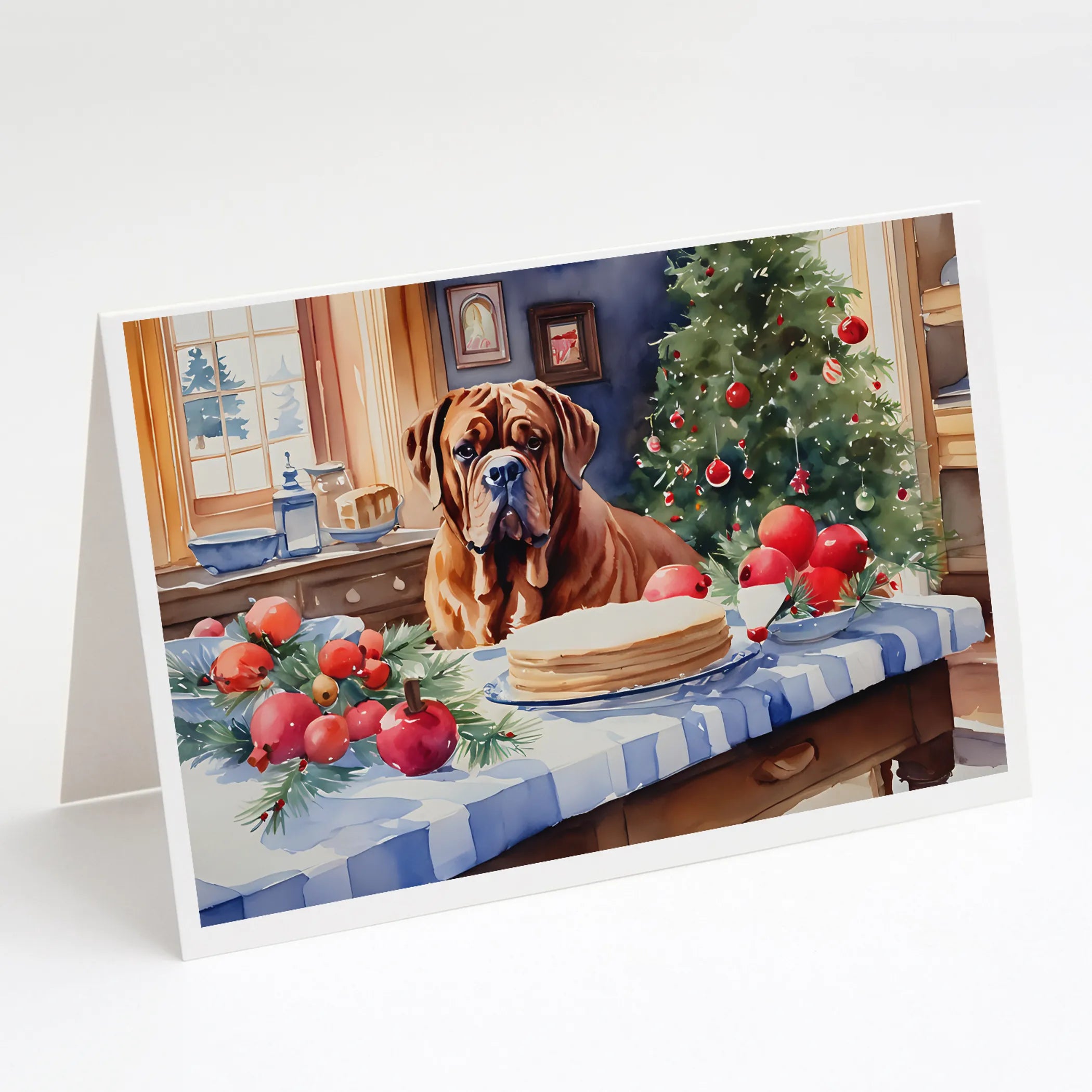 Christmas Cookies Greeting Cards  - Size: 5X7 | Pack Of: 8 | Collection name: Christmas cookies