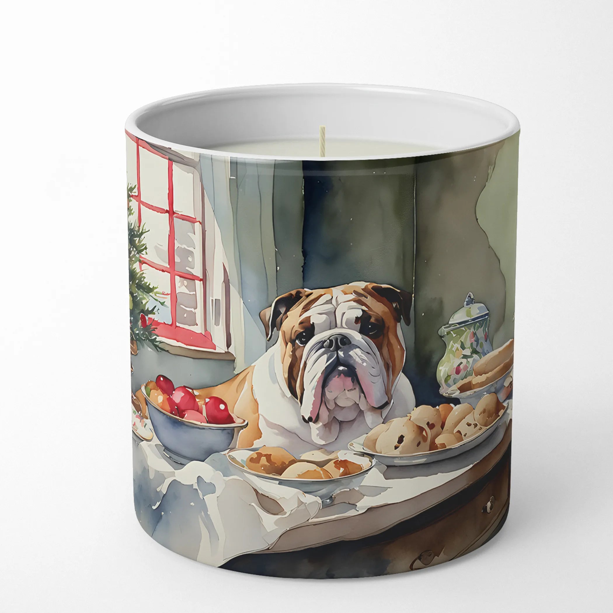 Christmas Cookies Decorative Soy Candle - Size: 10 OZ | Pack Of: 1 | Collection name: Christmas cookies